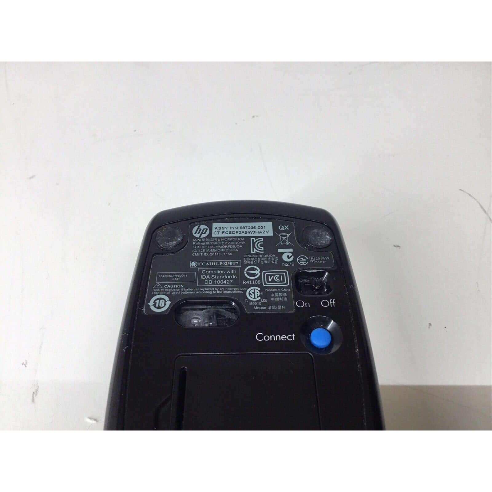 HP 687236-001 Wireless Mouse HP w/ Receiver