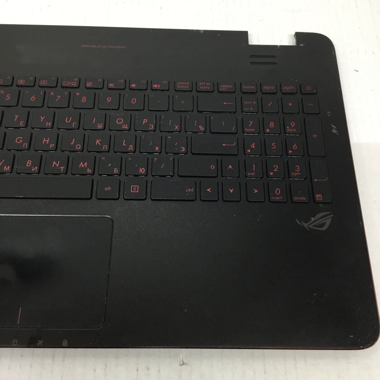 READ Asus ROG G551JW 15.6" OEM Palmrest w/Touchpad Backlit Keyboard