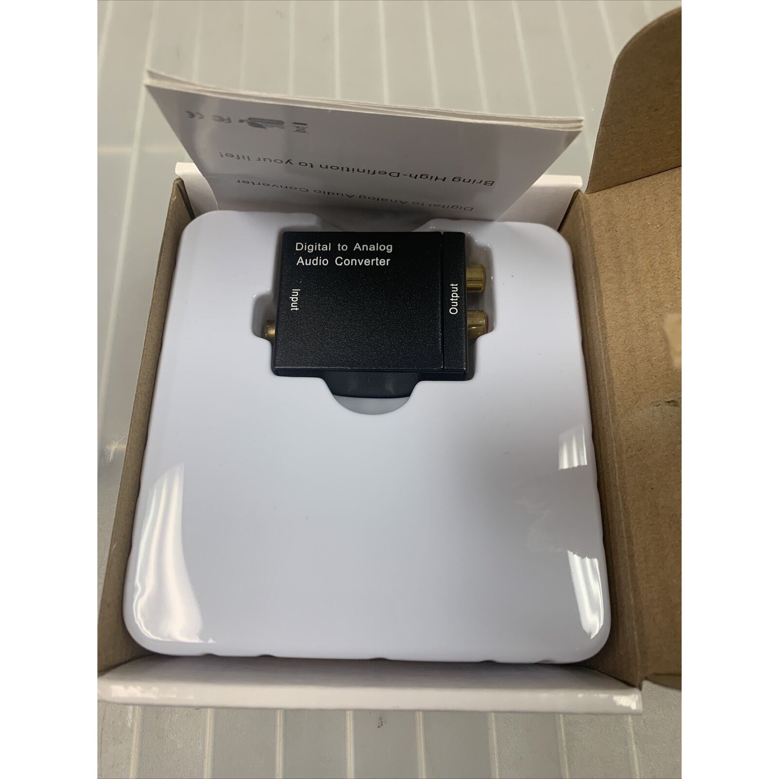 Syba SY-AUD60011 Digital to RCA Analog 192kHz/24bit Audio Converter