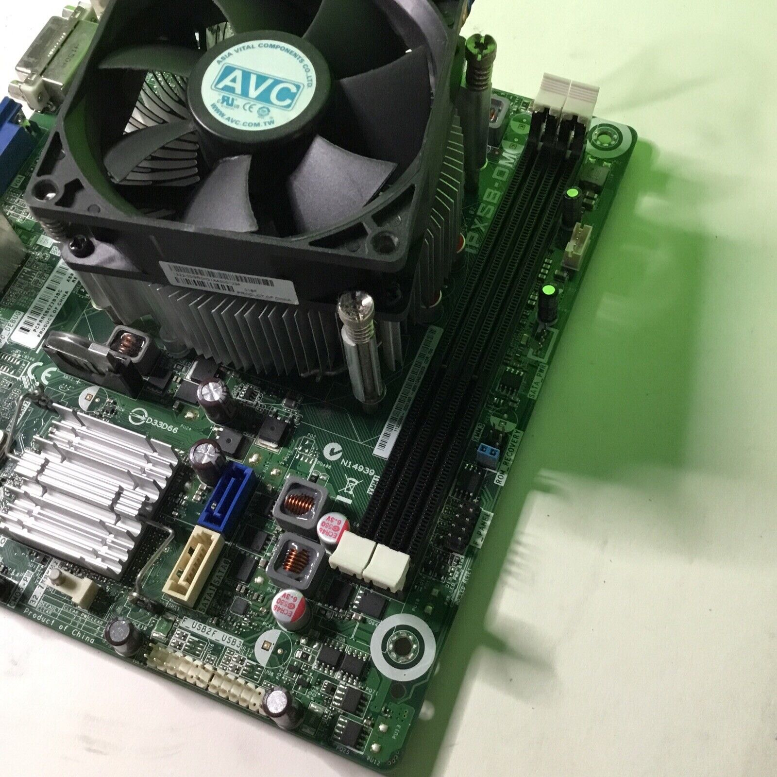 HP IPXSB-DM 661846-001 Asus Motherboard Mini-ITX Intel Pentium G620T w/ HeatSink