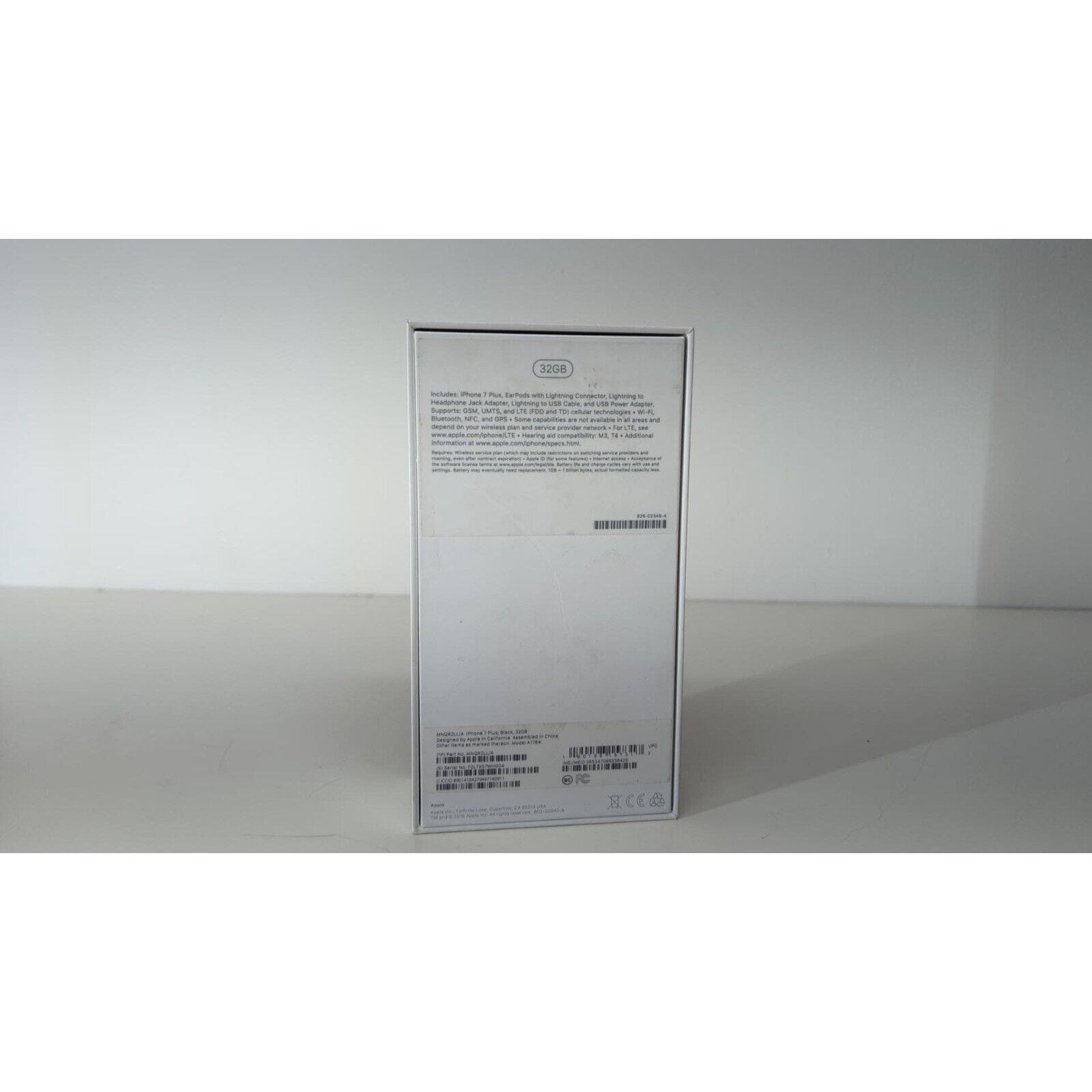 BOX ONLY - Apple iPhone 7 Plus, Black, 32GB