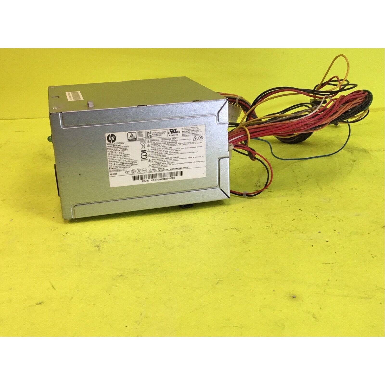 HP Pavilion 570 Series Model: D13-180N1A 180W Power Supply UNTESTED