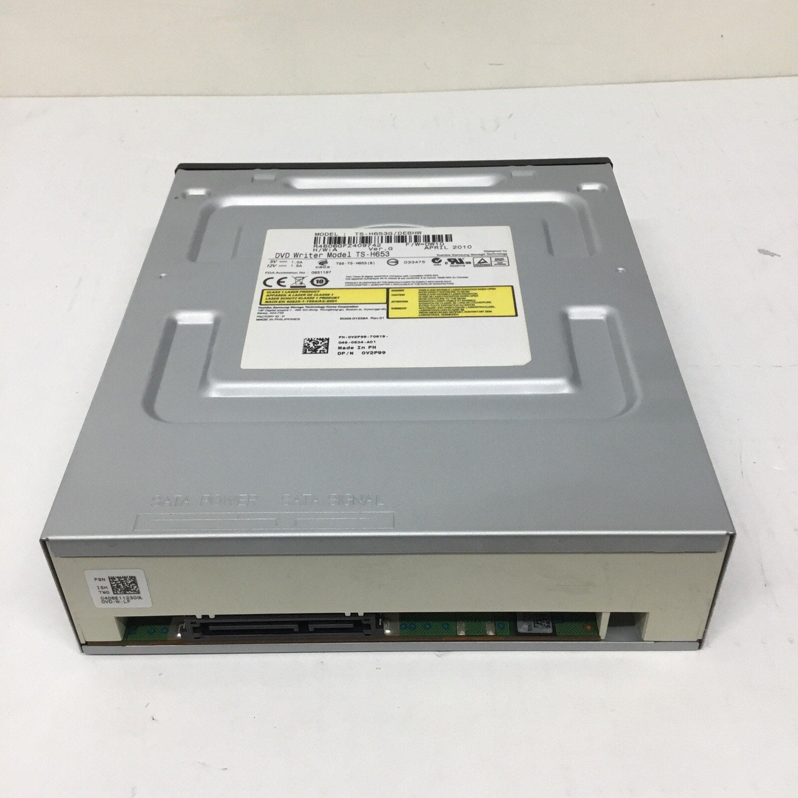 TS-H653 TS-H653G / DEBH Ver G DVD-RW / CD-RW Internal Drive Dell 0V2P99