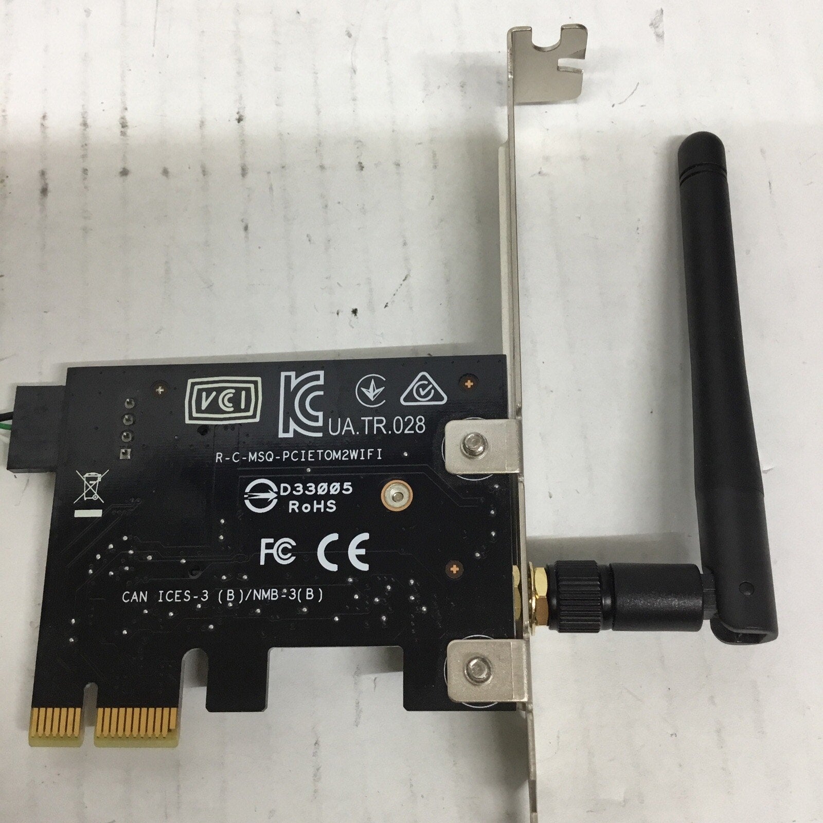 ASUS PCIE To M.2 WiFi Card REV. 1.01 WiFi 5 AW-CB304NF W/ Wire & Wi-Fi Antenna