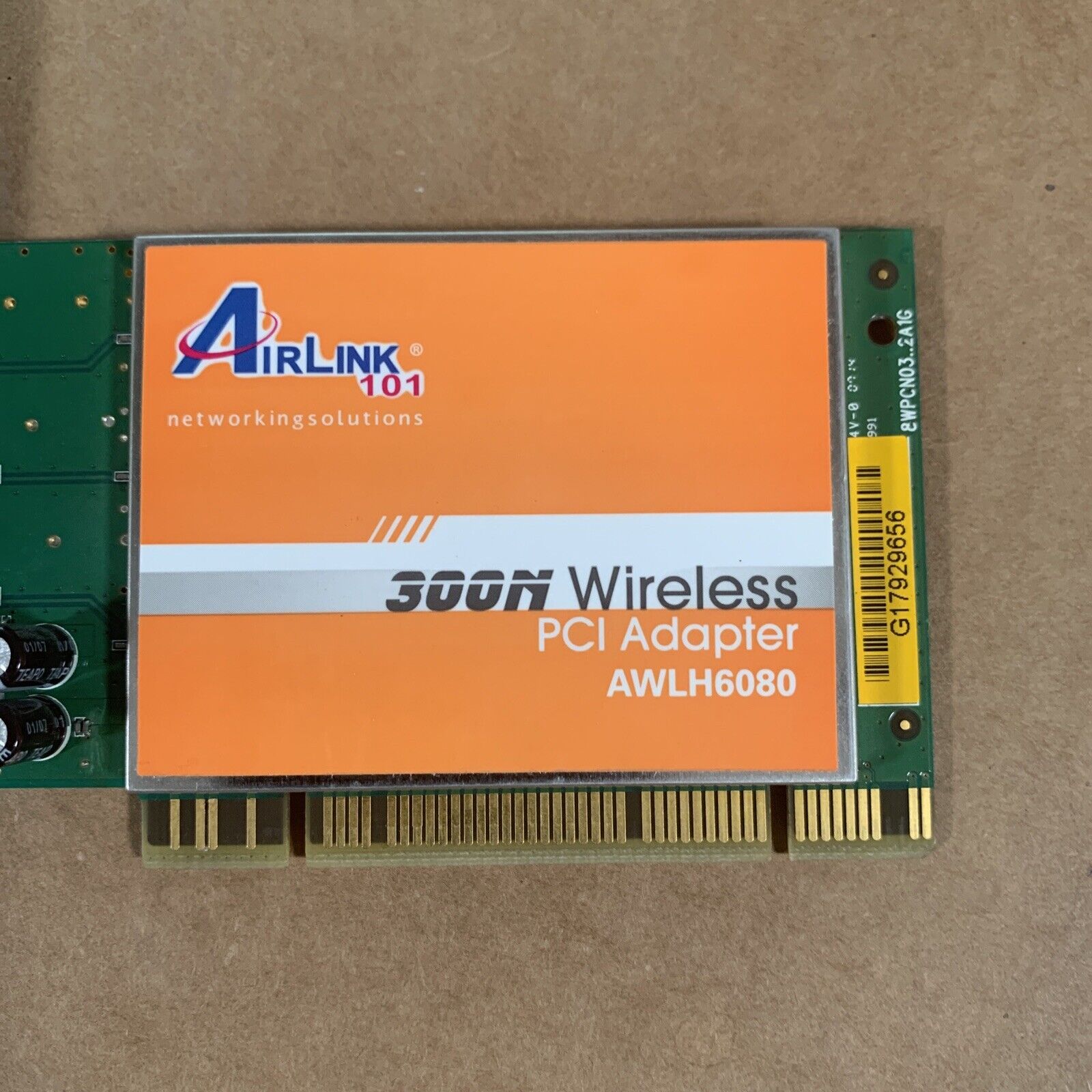 AirLink 101 300N Wireless PCI Adapter AWLH6080 PC Computer Card - No Antennas