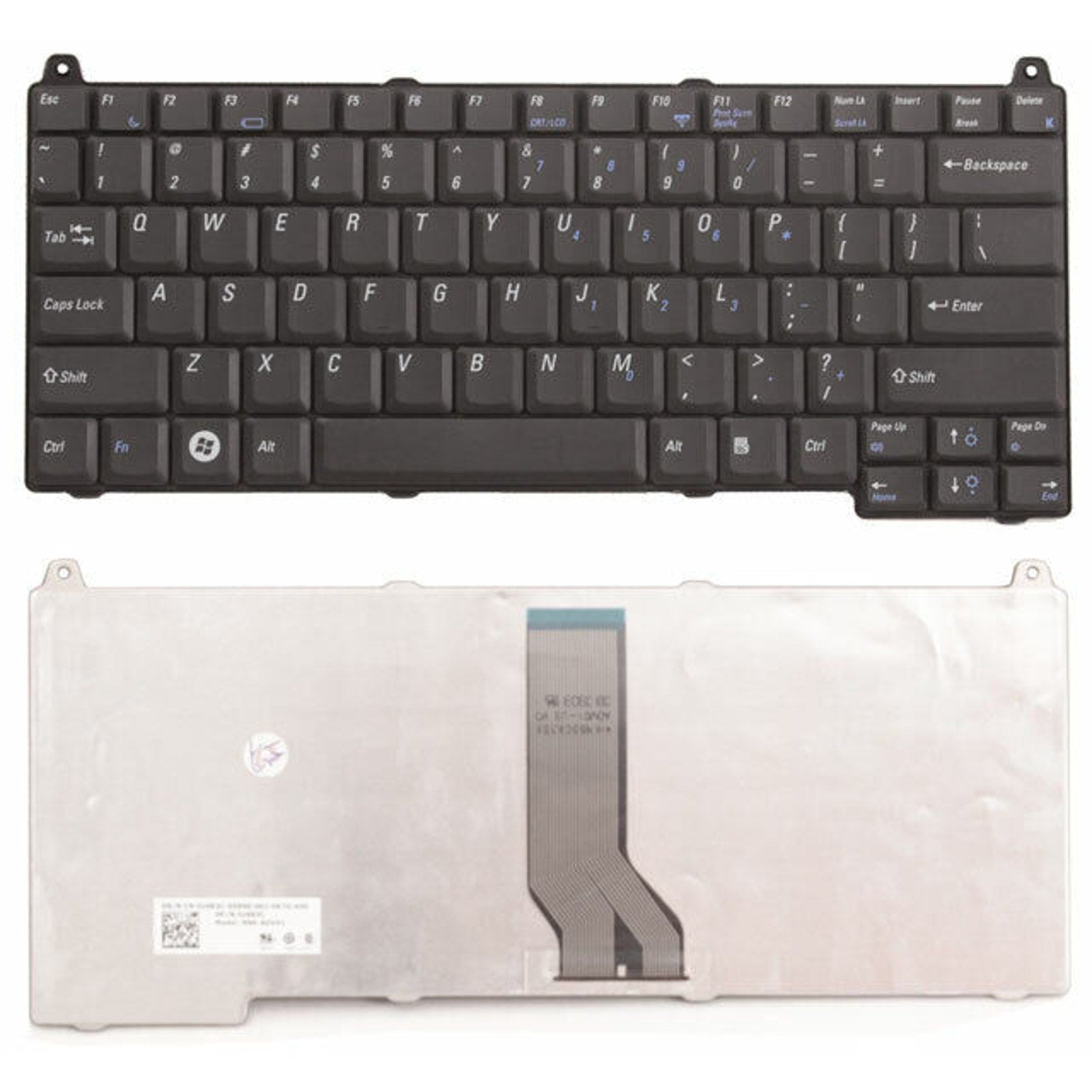 Replacement Laptop Keyboard for Dell NSK-ADV01,V-0209BIAS-US, PK1303Q0100 0J483C
