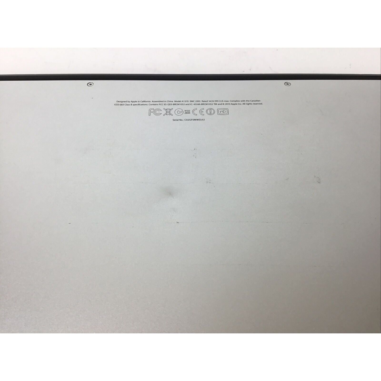 Apple MacBook Air A1370 2010 - Parts Only