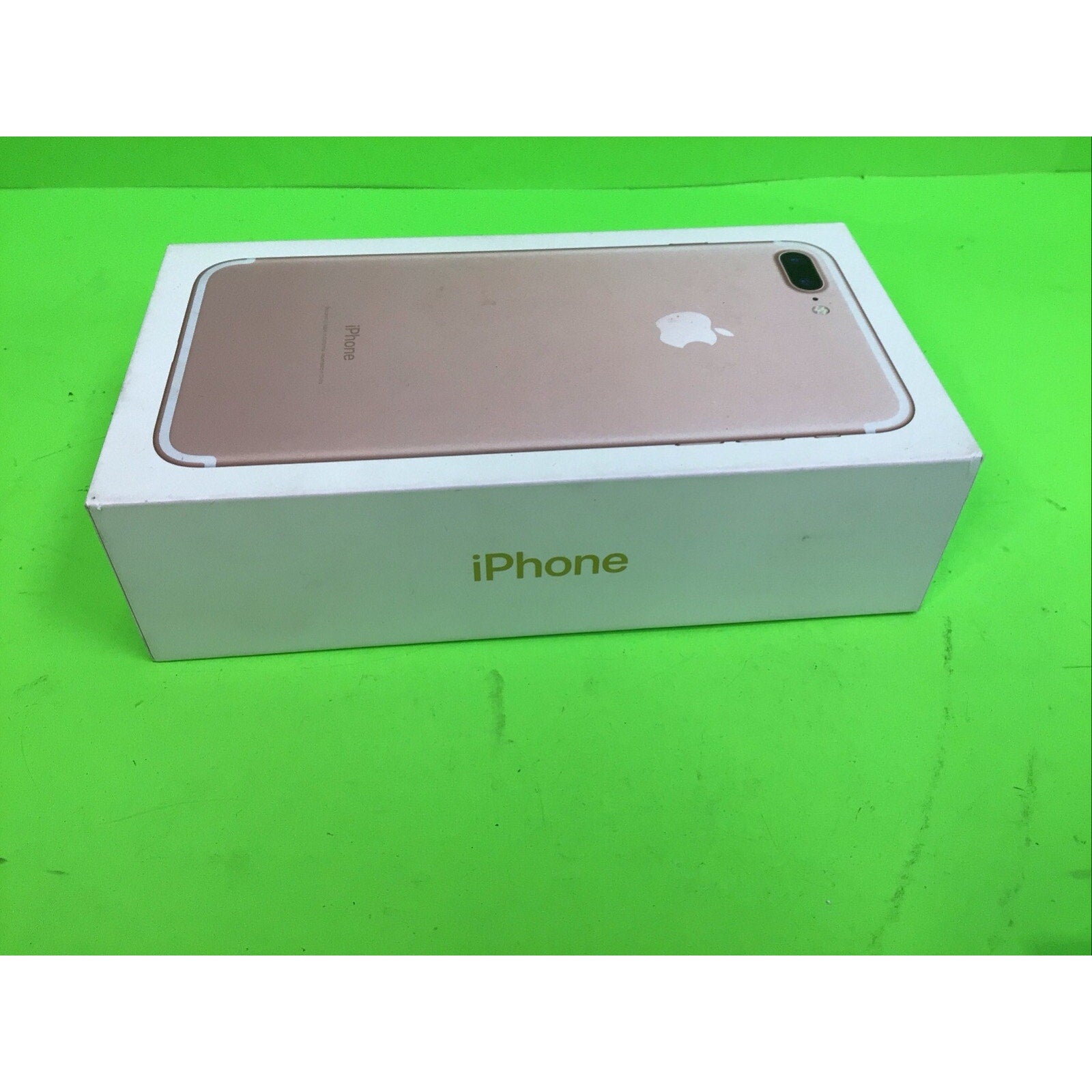 iPhone 7 Plus Rose Gold EMPTY BOX ONLY