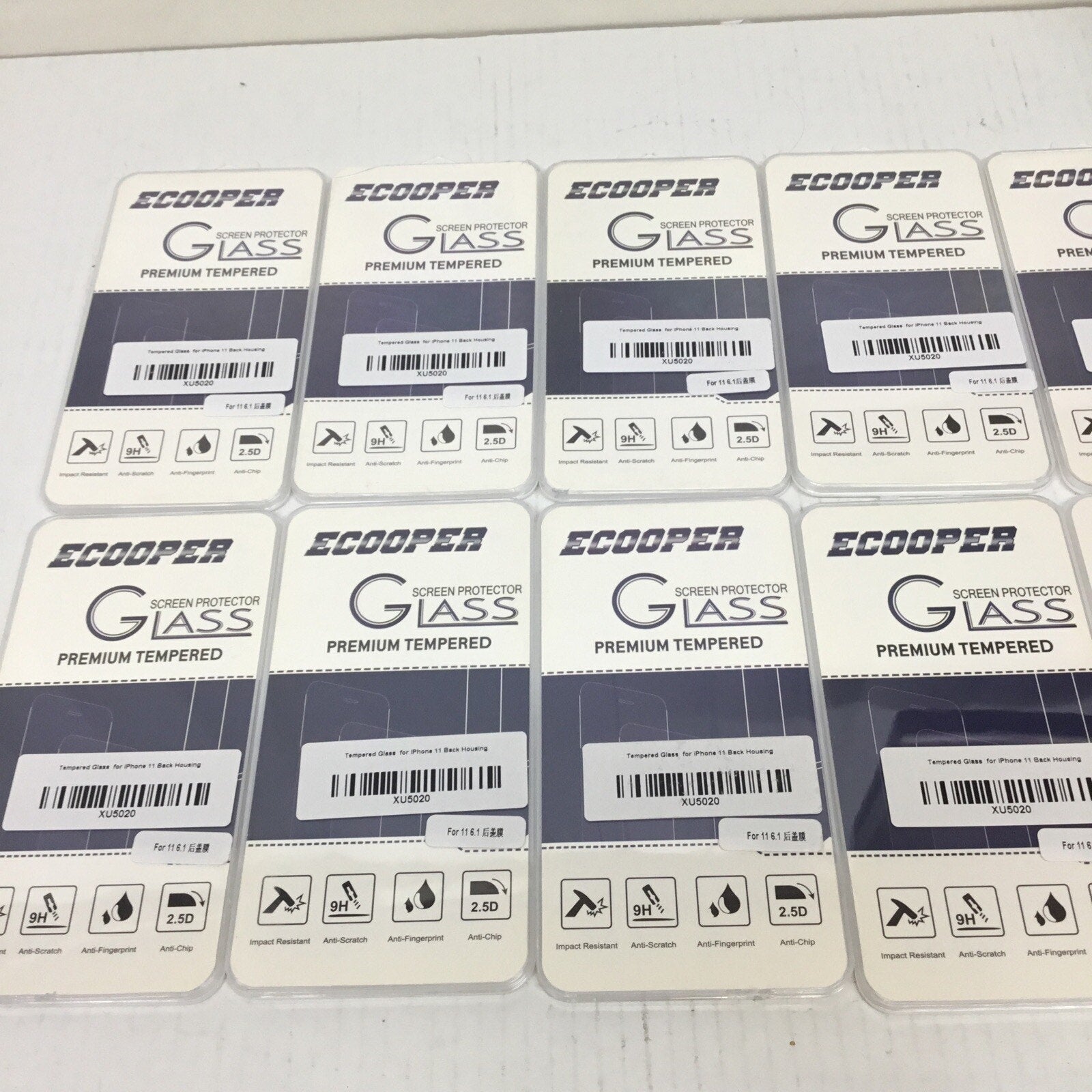 Lot of 10 Tempered Glass Screen Protector For iPhone 11