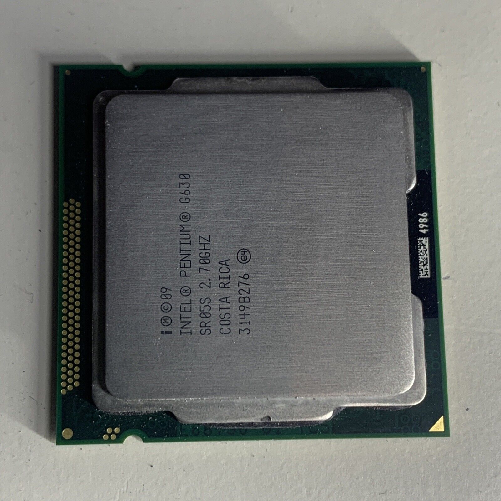 Intel SR05S Pentium G630 2.7 GHz LGA 1155 Desktop CPU Processor
