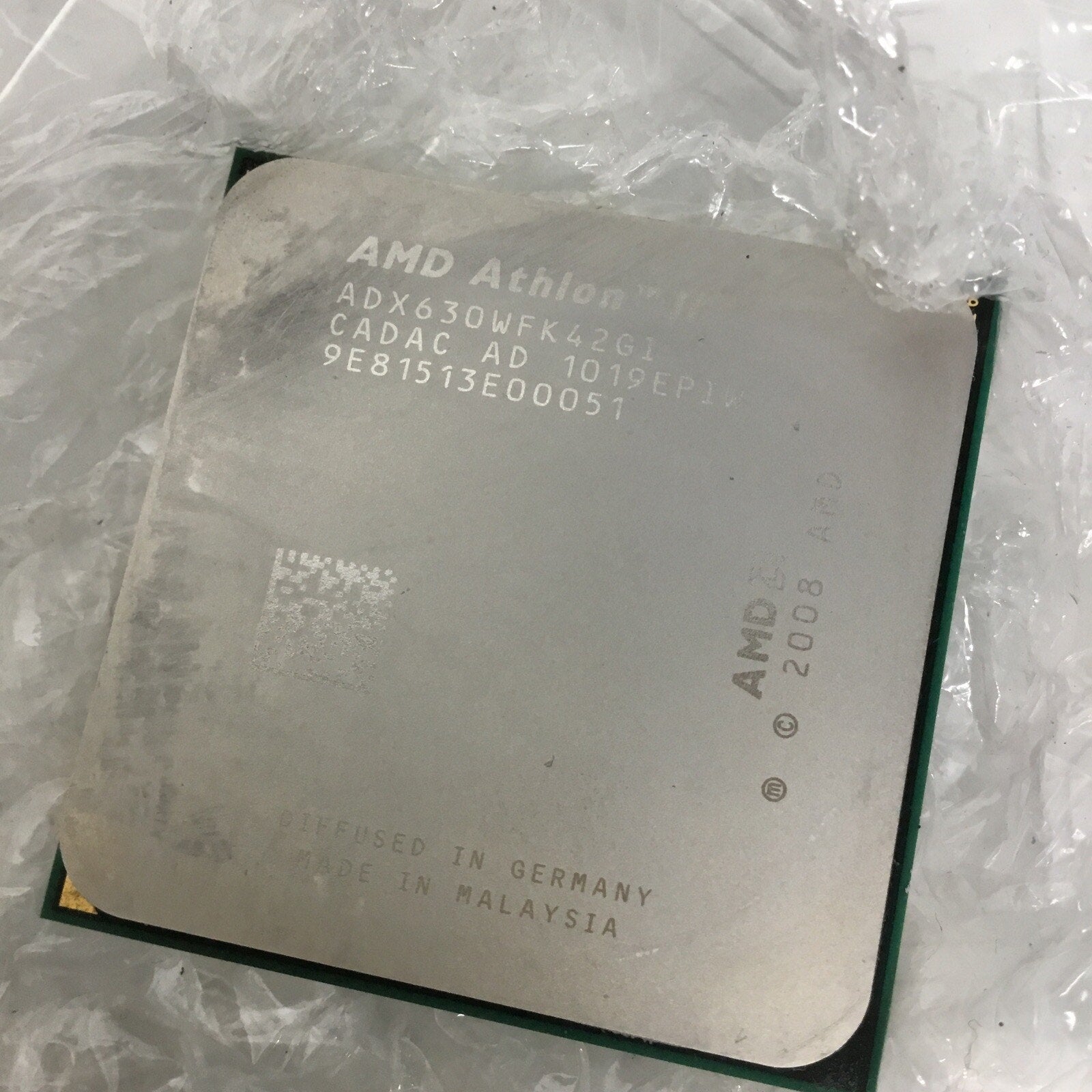 AMD Athlon II 2.8GHz 630 Quad-Core Processor, ADX630WFK42GI, AM3
