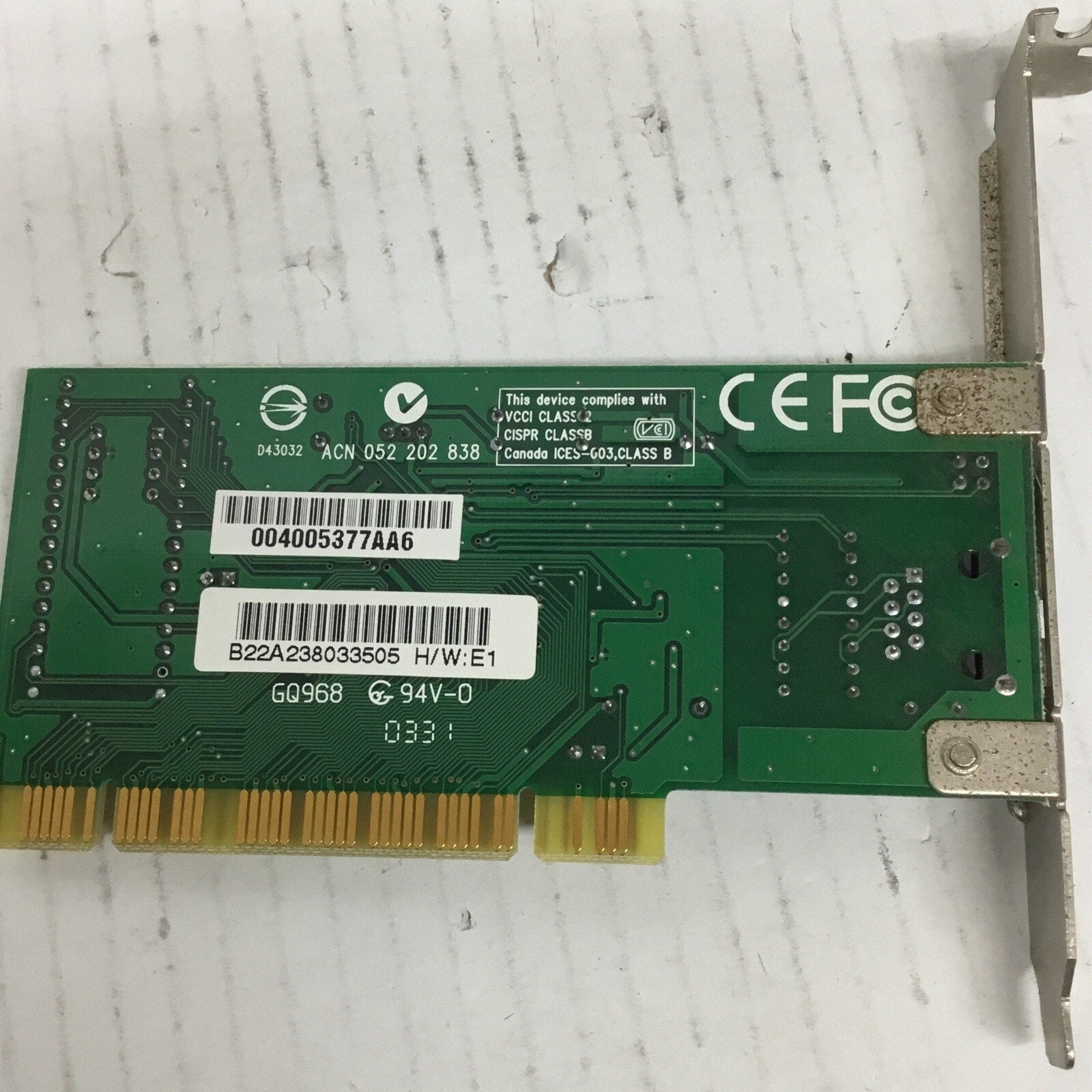 D-Link DFE-530TX+REV.D2 PCI Network Interface Card
