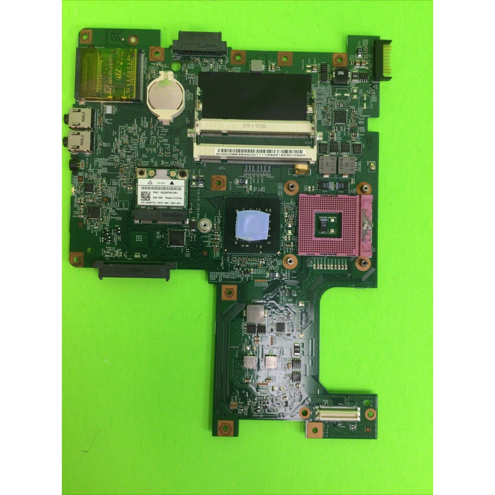 Dell Inspiron 1545 Laptop Motherboard 48.4AQ01.021 0G849F TESTED