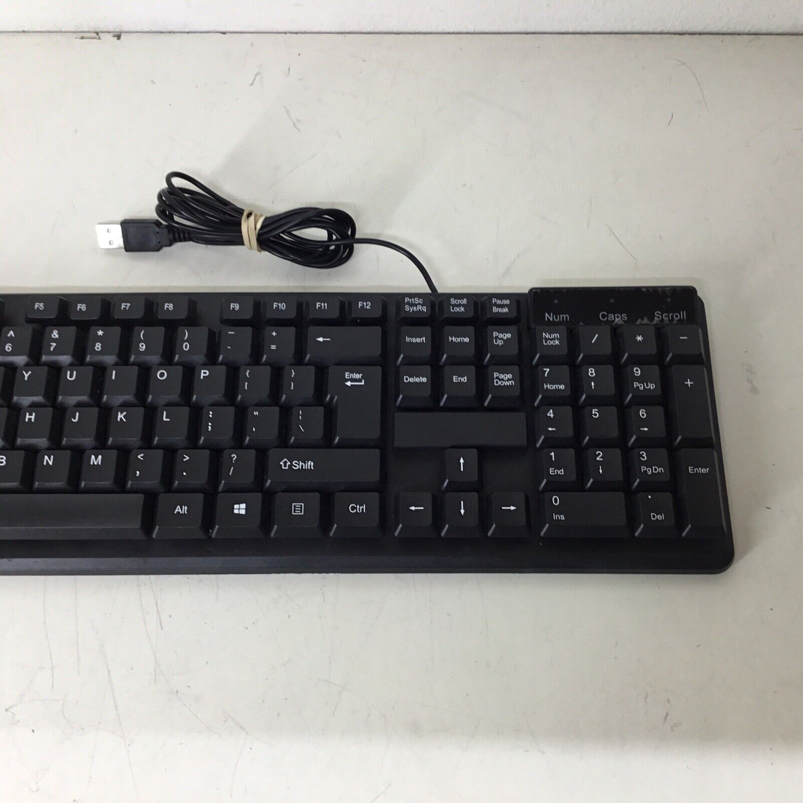 iMicro 104-Key Wired USB Keyboard KB-US9813