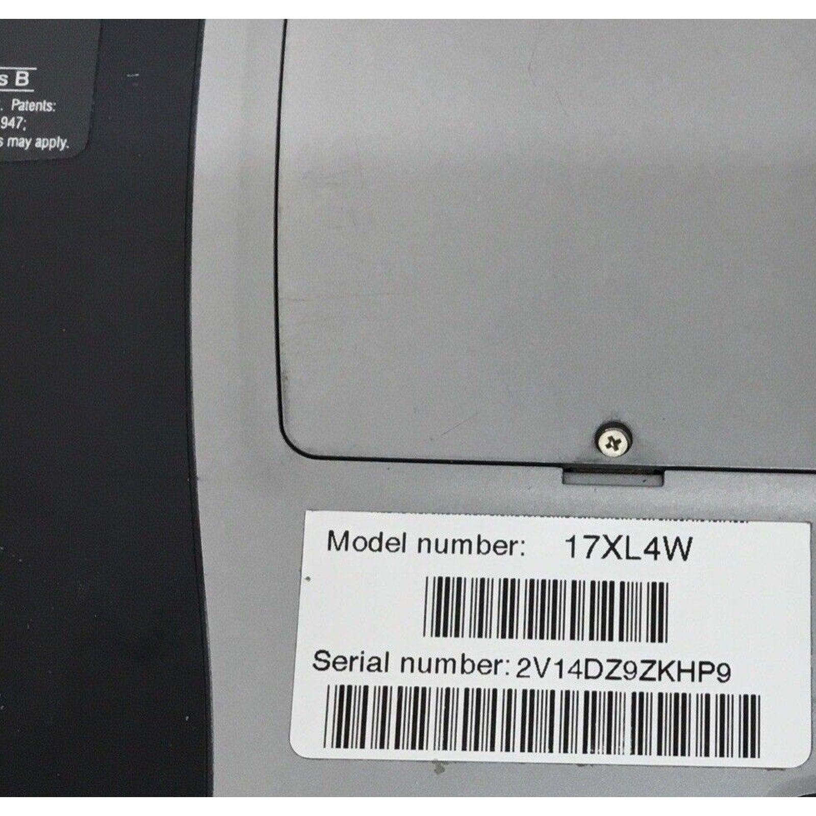 READ Parts Only Compaq Presario 1700T Celeron / No Adapter / No HDD / No Memory