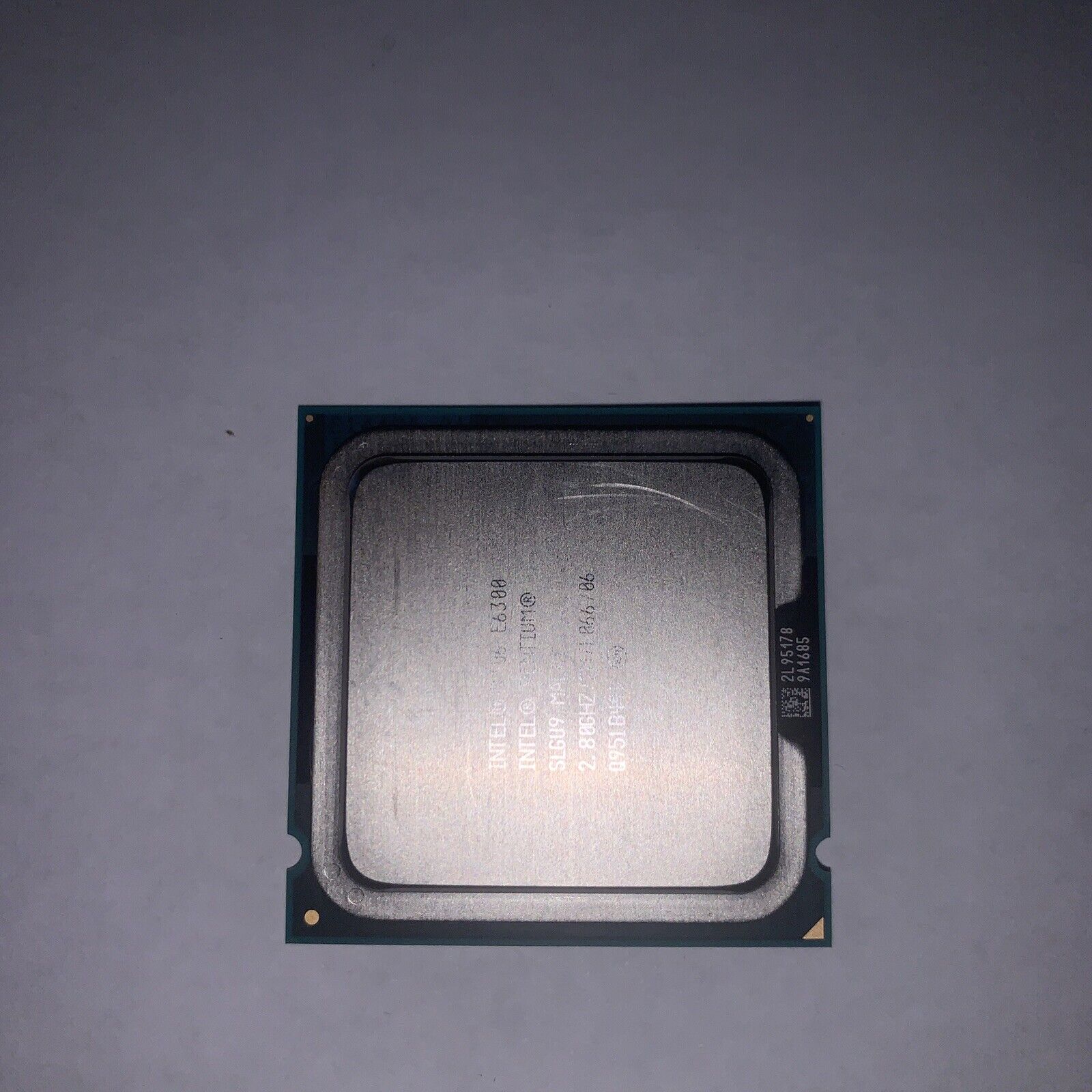 Intel SLGU9 Pentium Dual-Core E6300 2.8GHz/2M/1066 Socket CPU Processor LGA775