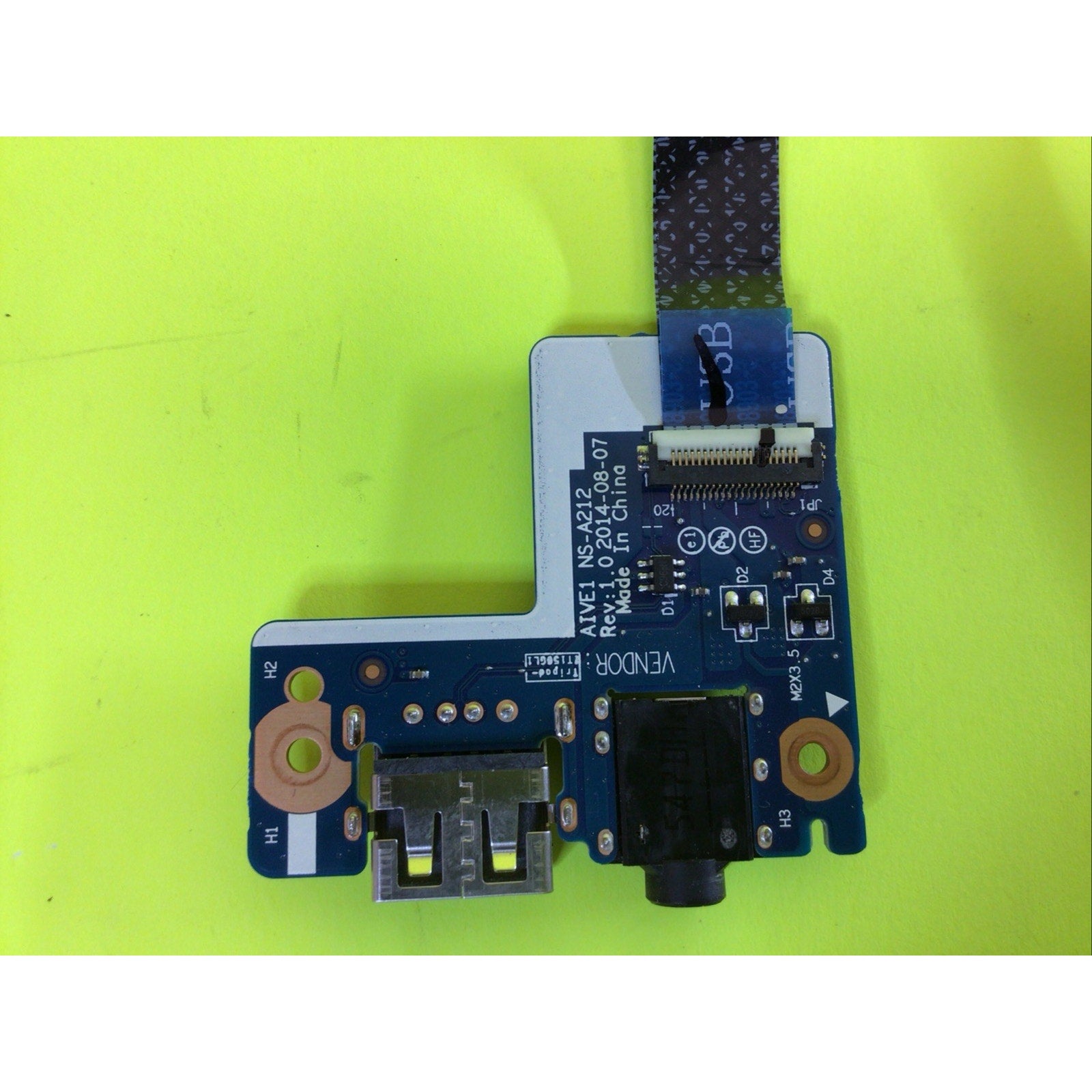 NS-A212 NBX0001AE00 OEM LENOVO AUDIO USB BOARD THINKPAD E450 20DC-S00E00