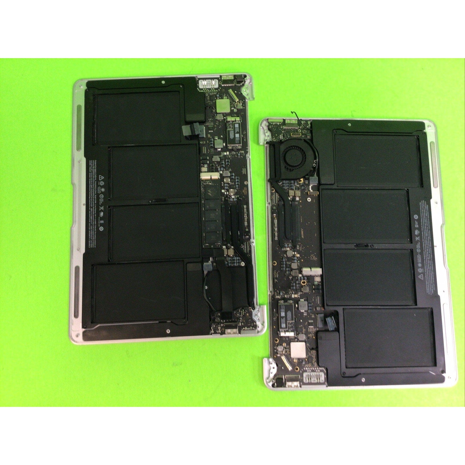 Lot of 2x MacBook Air A1466 Palm Rest Motherboard Assembly FOR PARTS or RECYCLE