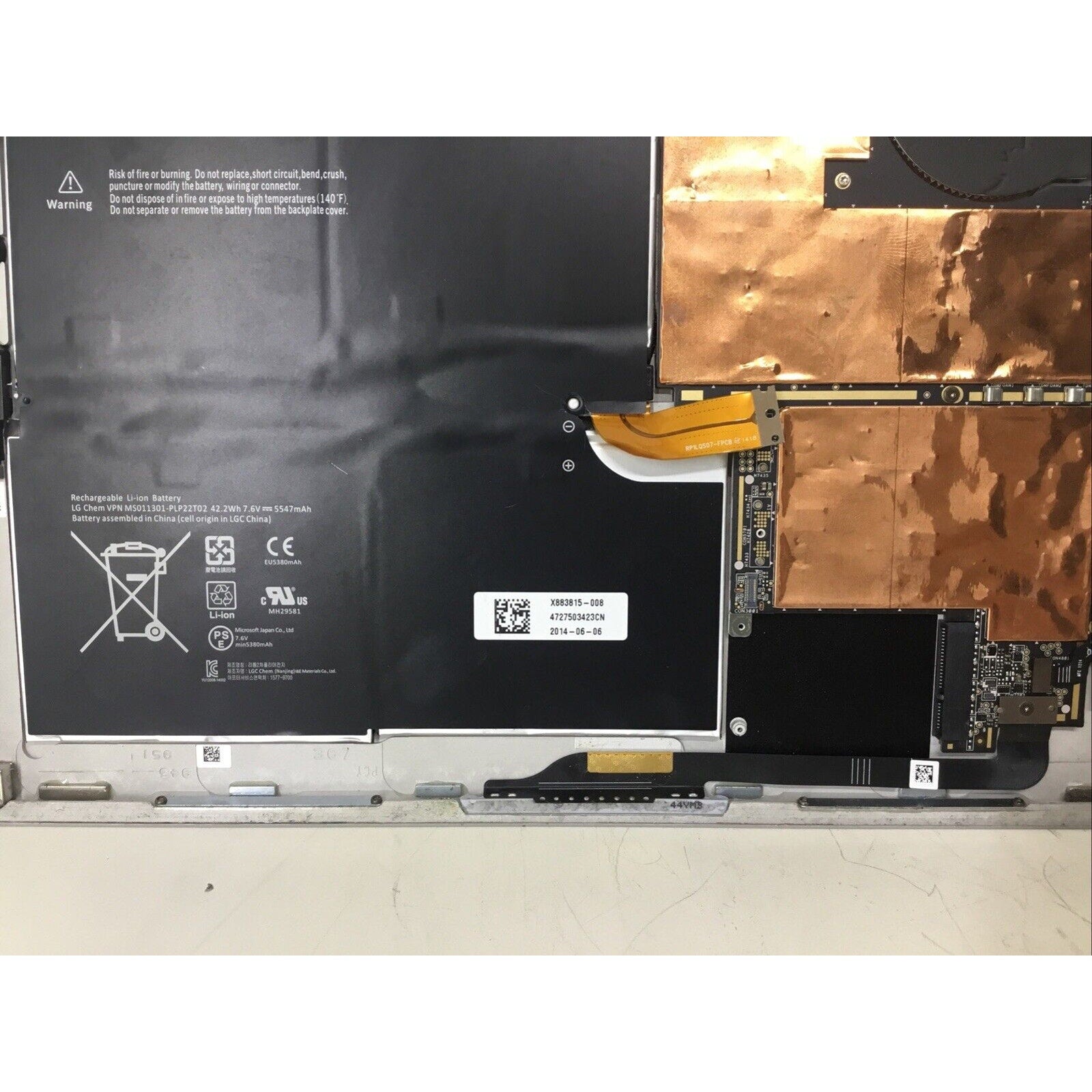 Microsoft Surface Pro Tablet 128GB Windows 8 Pro - For Parts