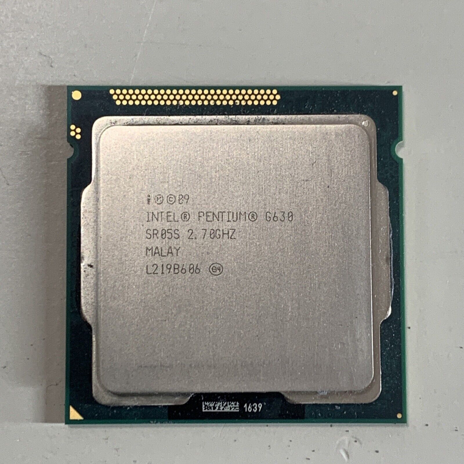 Intel Pentium G630 2.7 GHz 5 GT/s LGA 1155 Desktop CPU Processor SR05S