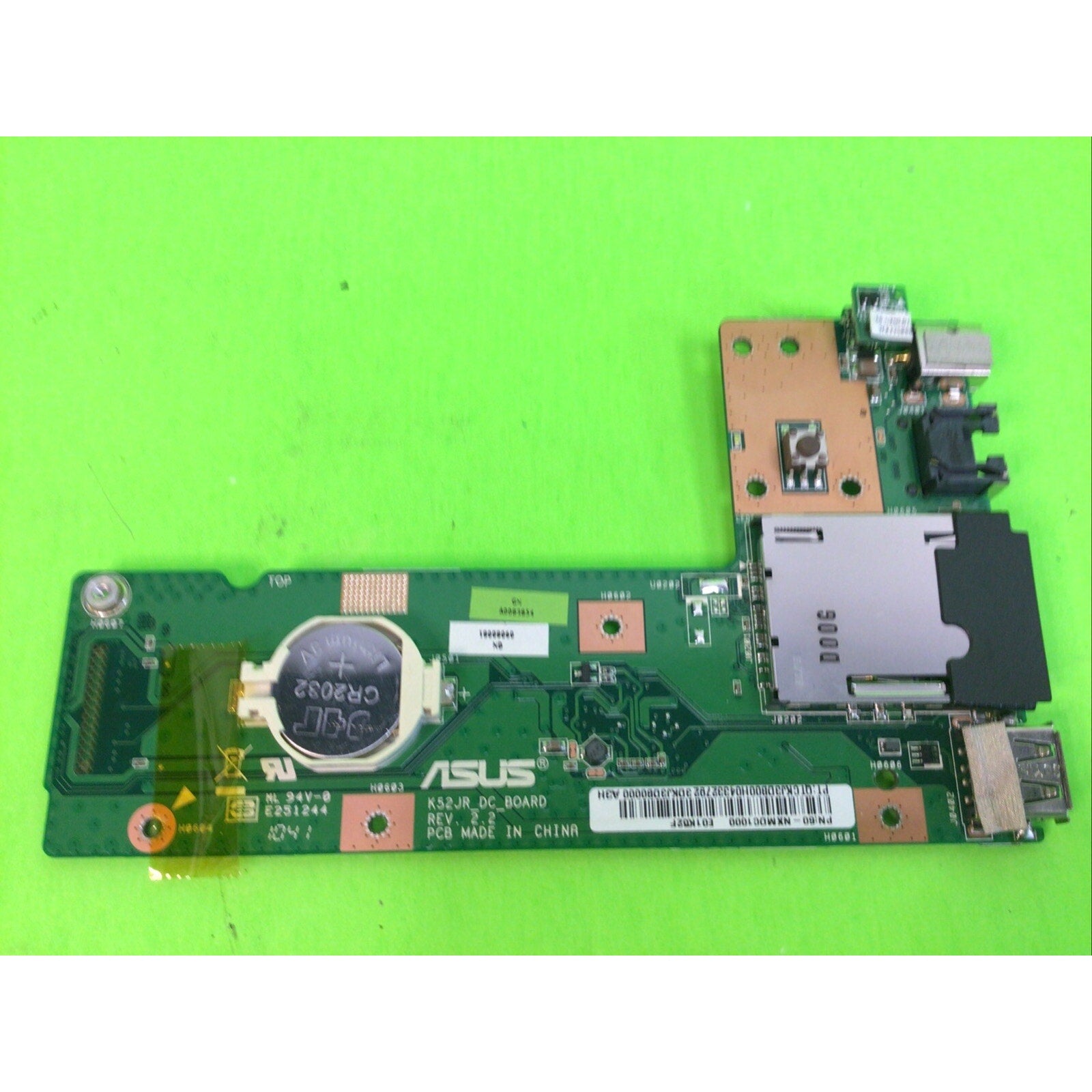 ASUS K52J - K52JT Power Button Board Connector