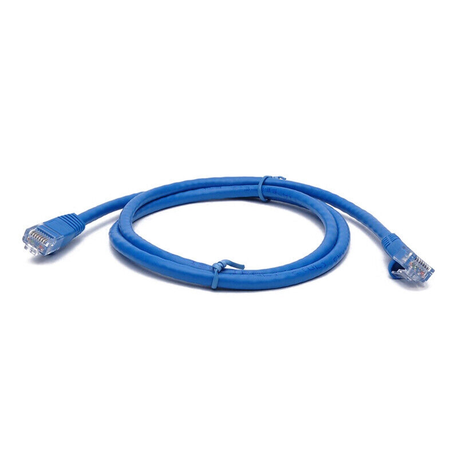 3ft CAT6a RJ45 Ethernet Network Patch Cable - Blue - 3 Feet