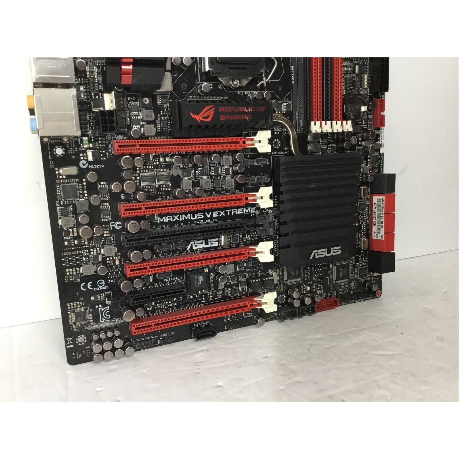 FOR PARTS - ASUS Maximus V Extreme, LGA 1155, Intel Motherboard - FOR PARTS