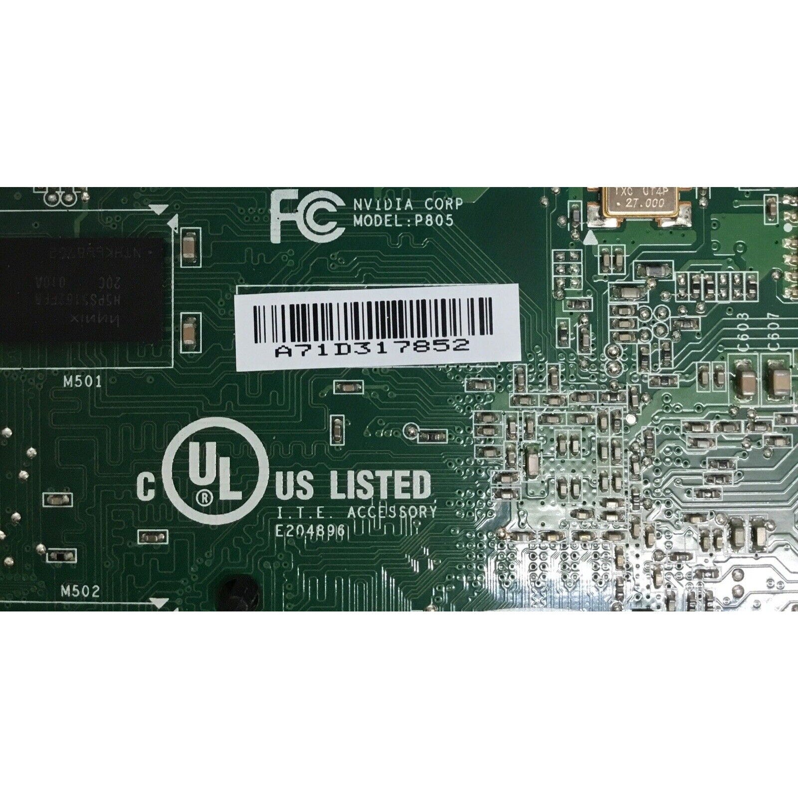 Nvidia N751G PCIe Video Card 9300 256MB CN-0N751G Optiplex 380 P805