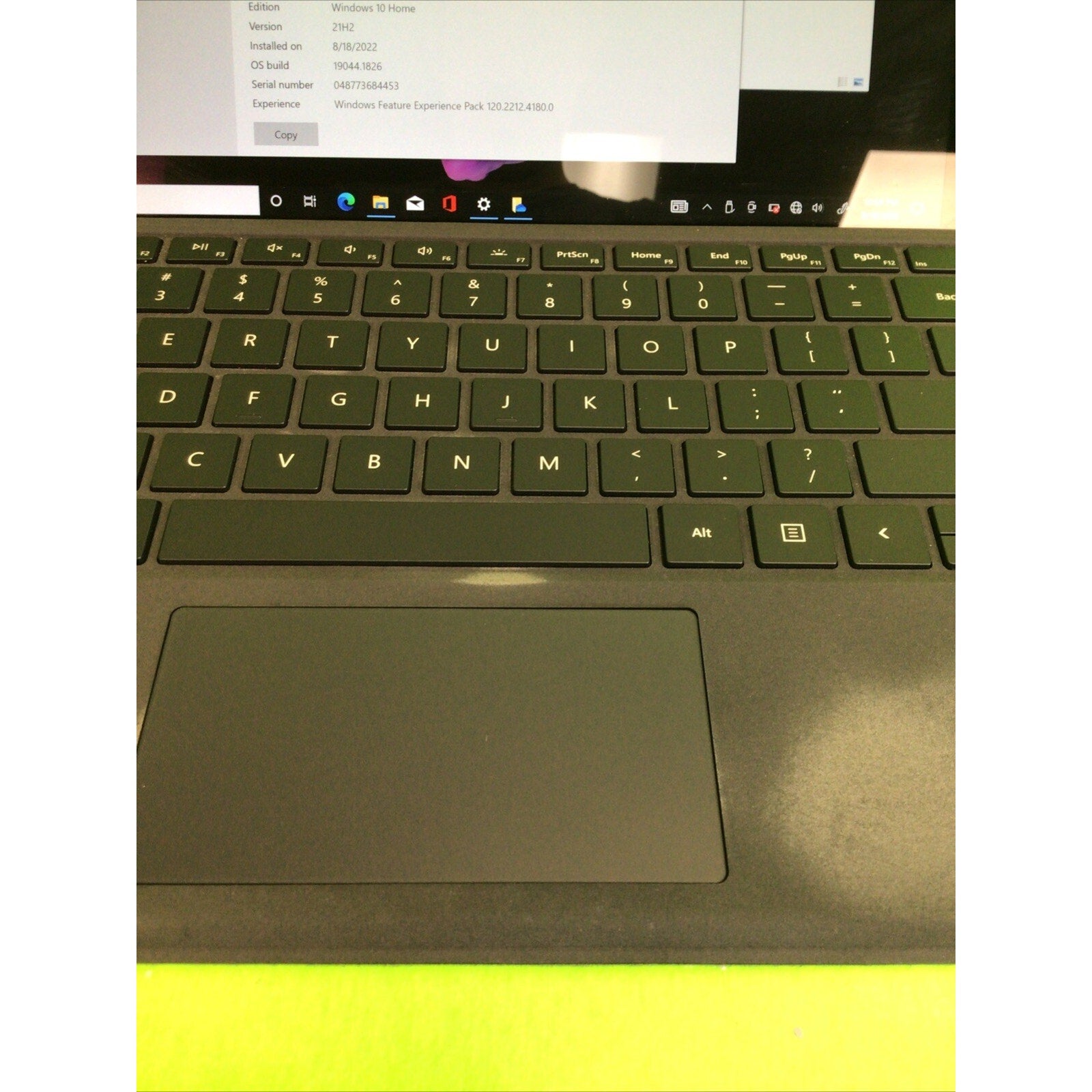 Microsoft Surface Pro 5 m3-7Y30 1.0GHz 4GB RAM 128GB SSD FOR PARTS or REPAIR