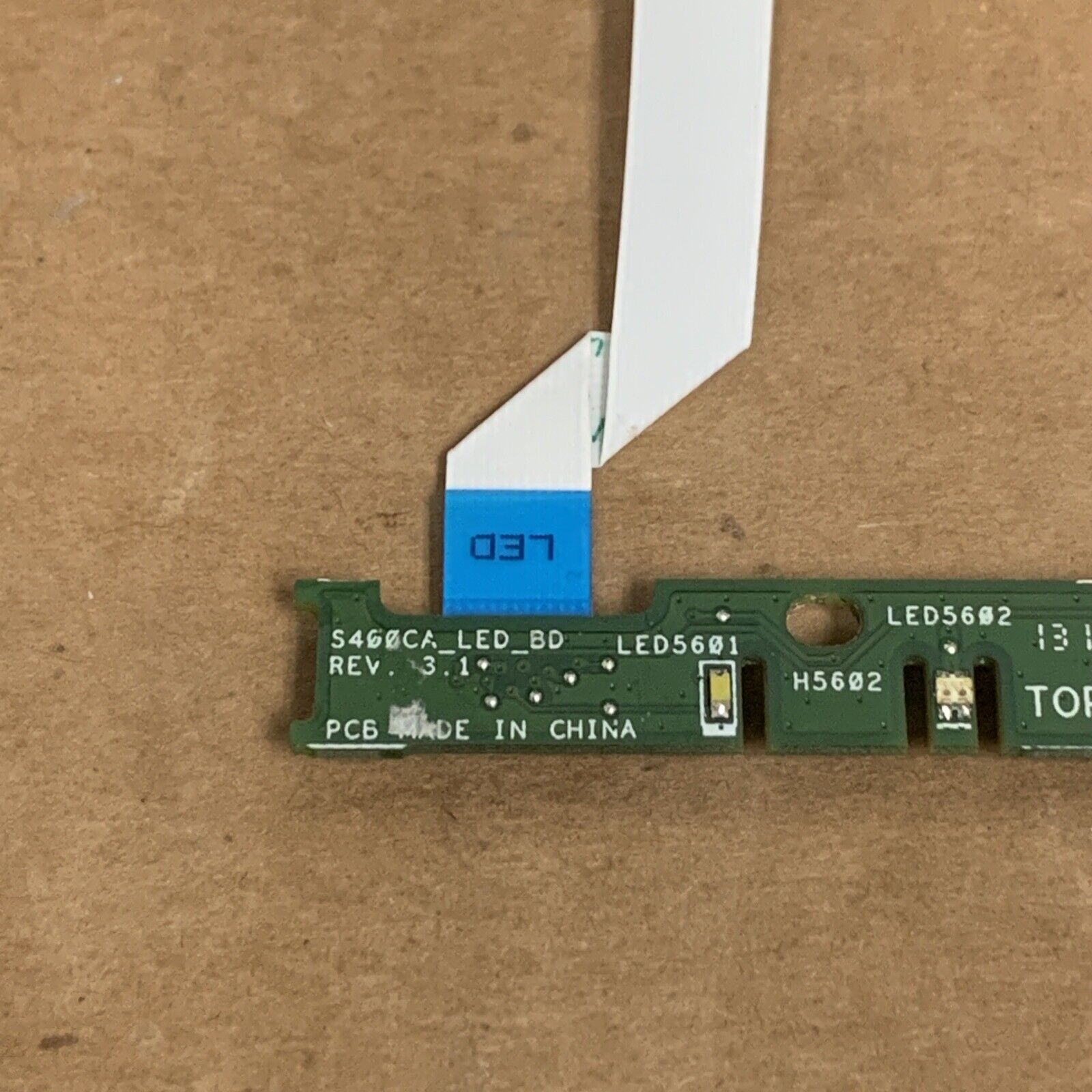 OEM 60NB0050-LD1050 Asus PC Board S400CA_LED_BD