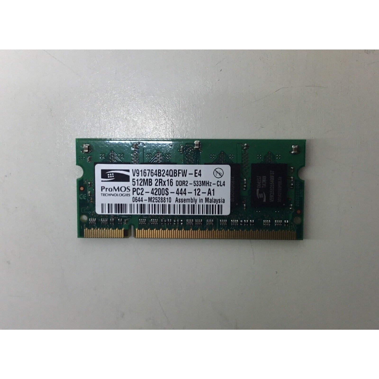 ProMOS 512MB 2Ex16 DDR2 533MHz PC2-4200S-444-12-A1