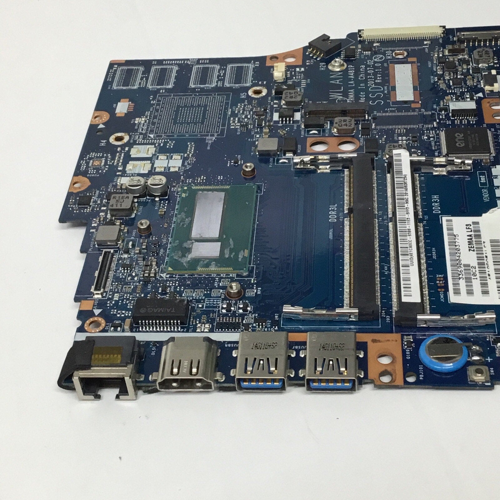 For Parts Toshiba Satellite E45t Intel i5-4200U 1.6GHz Motherboard LA-A481P