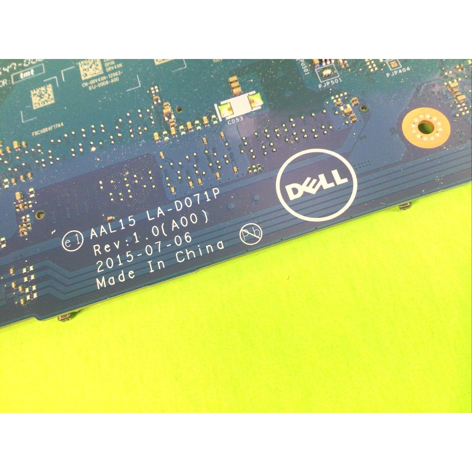 Dell Insprion 5559 5759 Intel i5-6200U 2.30GHz AAL15 LA-D071P Motherboard