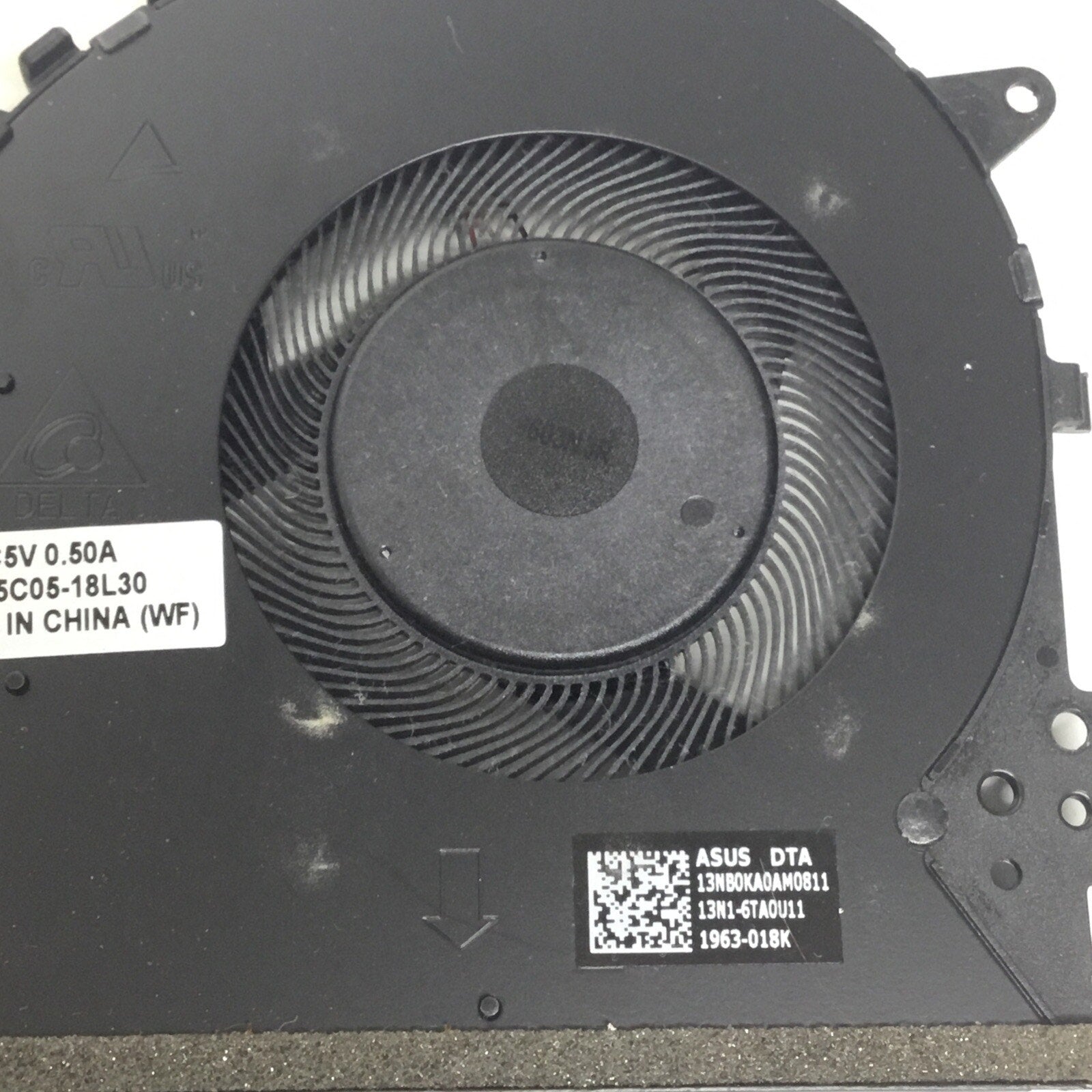 ASUS VivoBook 15 Cooling Fan Cooler CPU GPU 13NB0KA0AM0811 207O027D000DTA0 13N1-