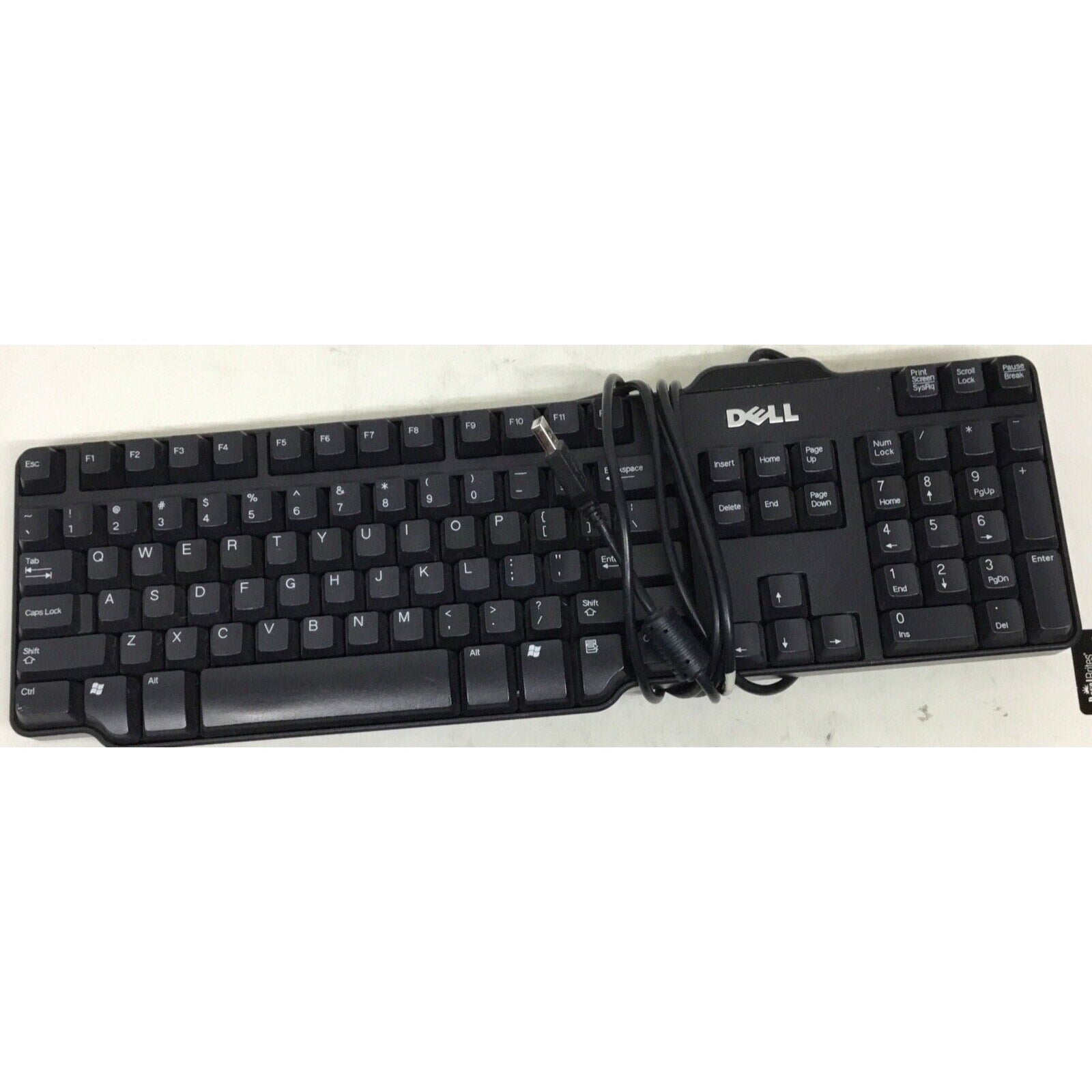 Dell 0J4628 USB Wired QWERTY US keyboard Black SK-8115 J4628