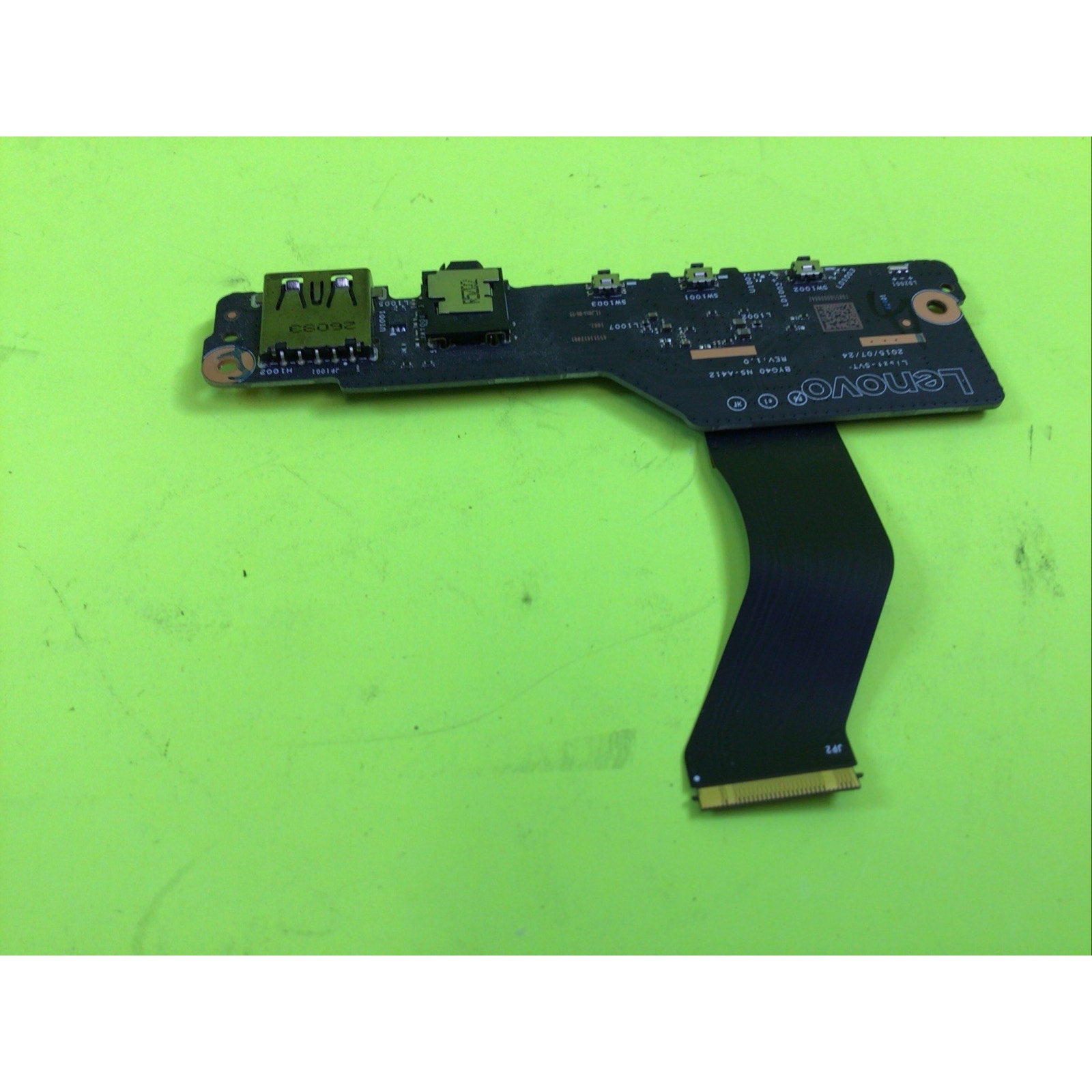 Lenovo Yoga 900-13ISK2 USB Headphone Power Button Board NS-A412 DA30000FR30