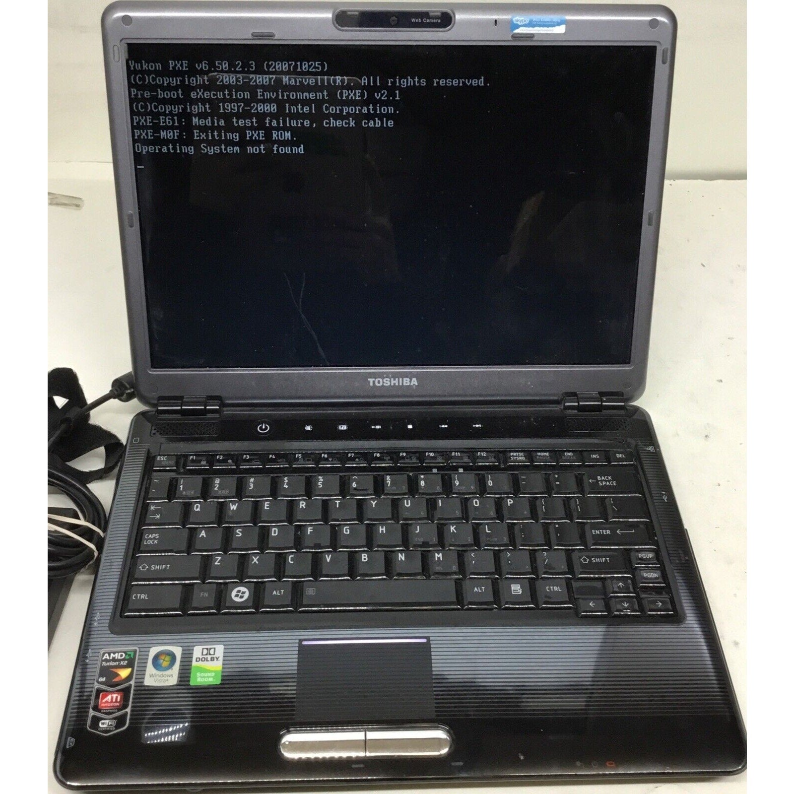 Parts Only Toshiba Satellite U405D-S2902 14.1'' Notebook / No Adapter / No HDD