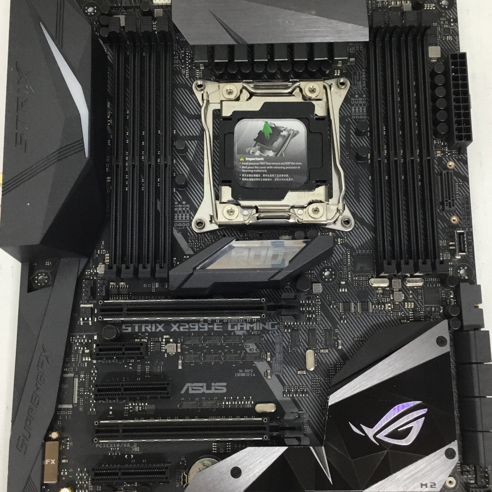 ASUS ROG STRIX X299-E Gaming Intel X299 DDR4 LGA 2066 ATX Motherboard