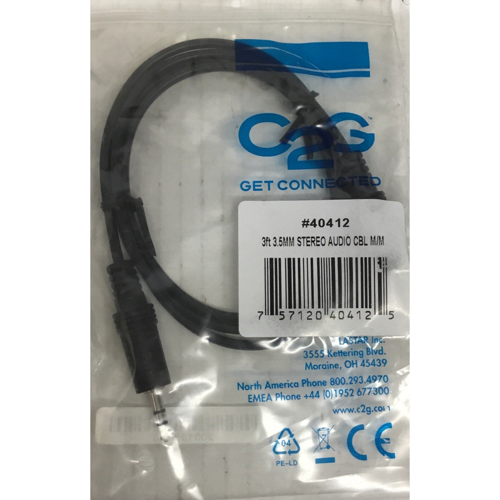 3.5mm Audio Extension Cable Stereo Cord Male to Male