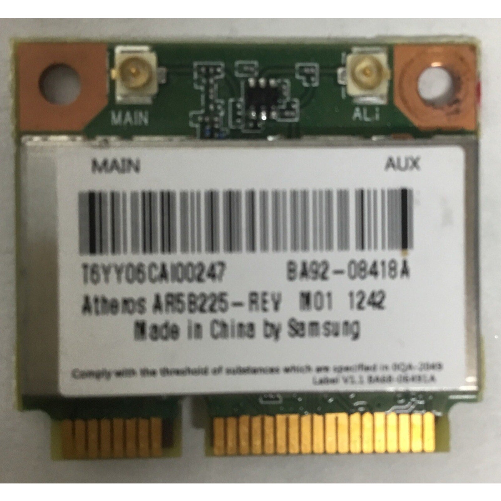 Ba92-08418a Samsung Np305e5a Wireless Card Grade A BA92-08418A