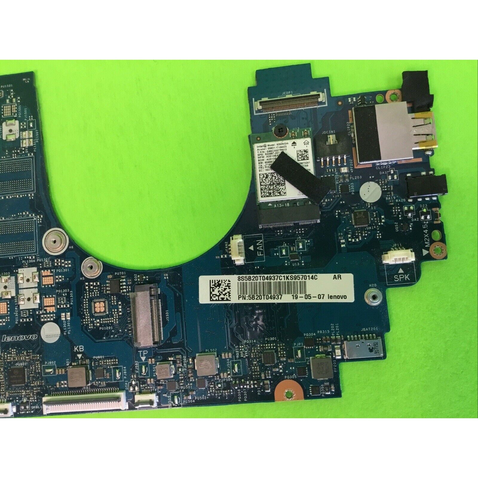 Lenovo YOGA 730-15IW Core i7-8565U 8GB Motherboard ELZP5 LA-G541P FOR PARTS