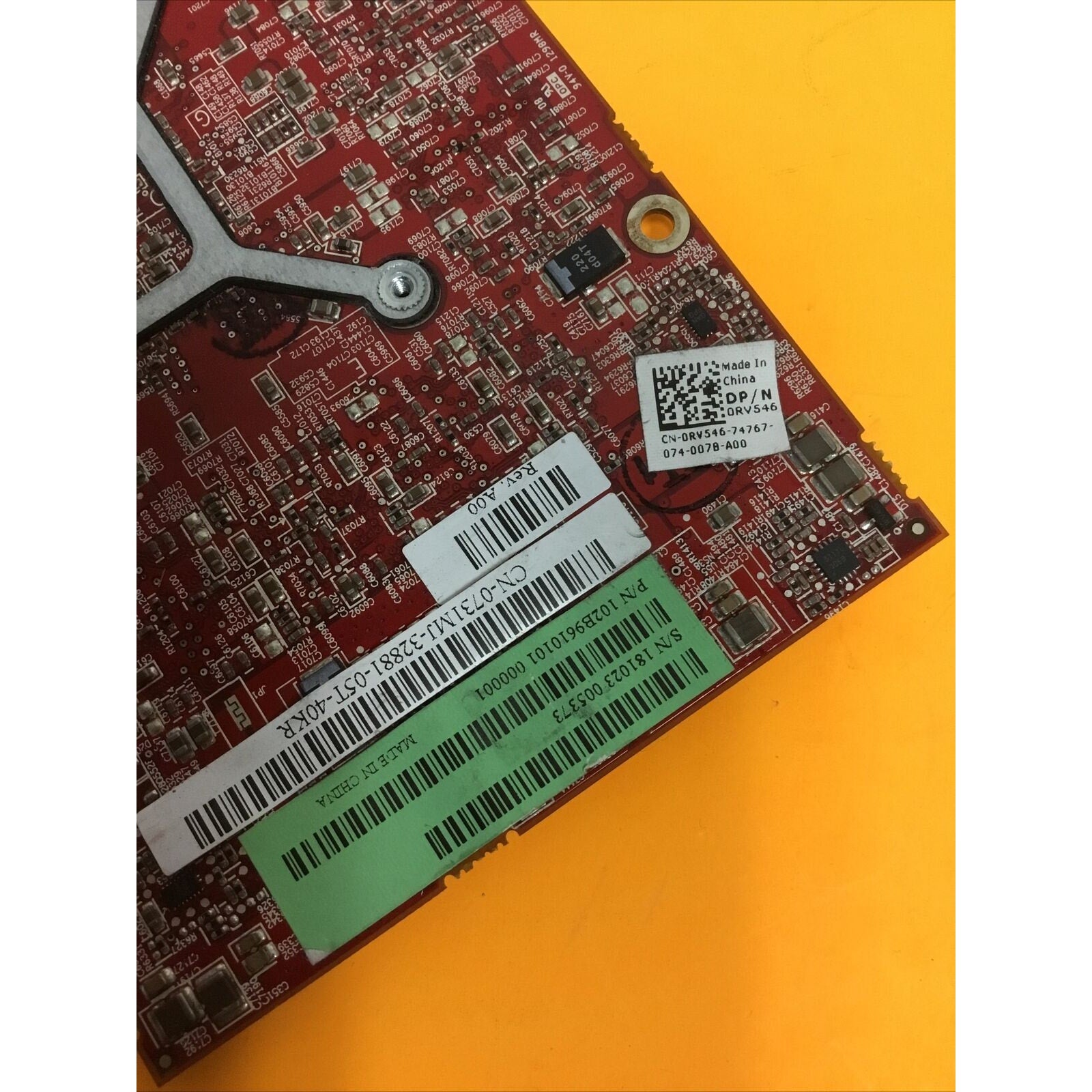 Dell Alienware M17X M15X AMD Radeon HD 5870 1GB GPU 0RV546