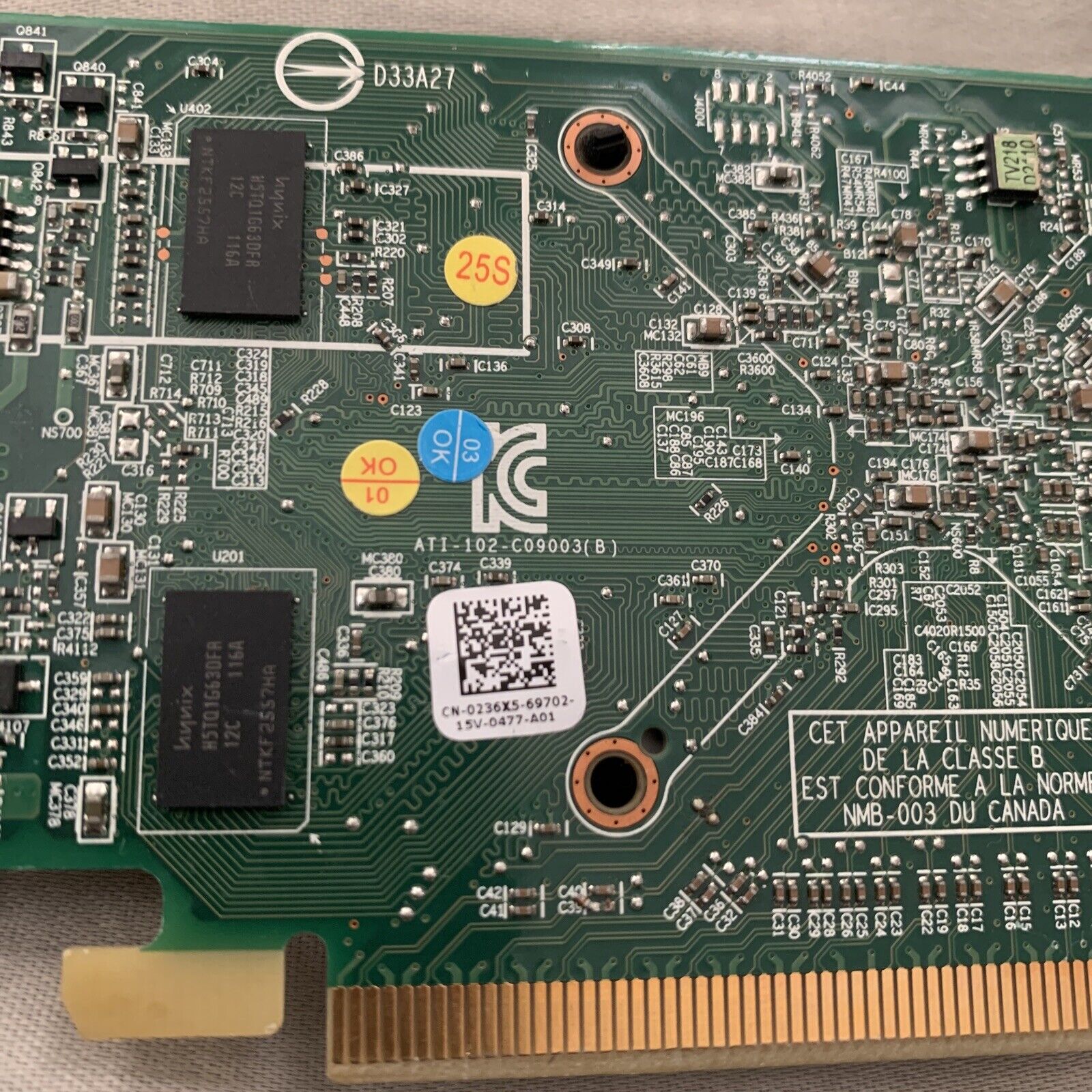 AMD Radeon HD 6350 Dell 0236X5 512MB DDR3 DMS59 High Profile Video Graphics Card