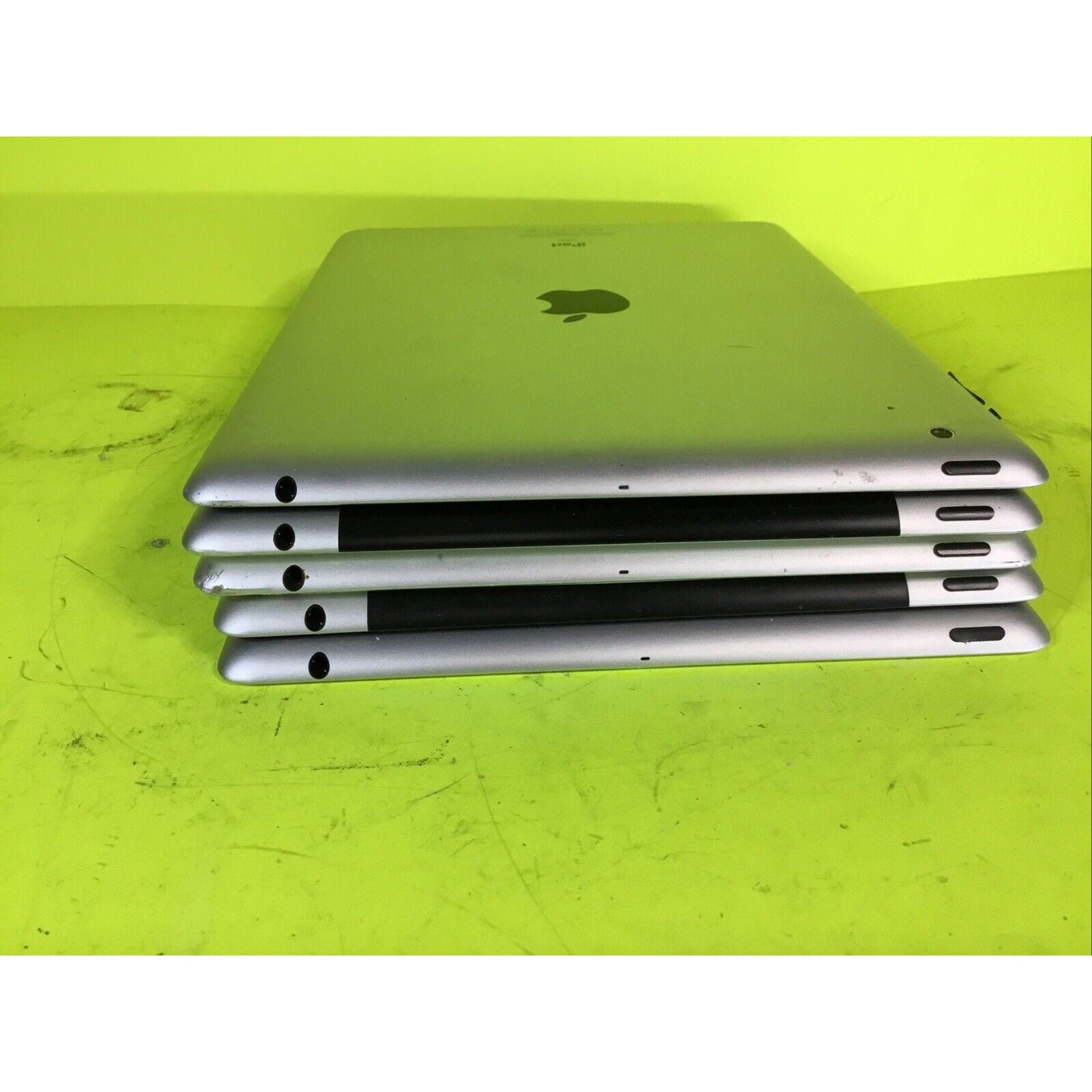 Lot of 5 Vintage iPad 2nd Gen FOR PARTS GOLD RECOVERY or RARE EARTH RECOVERY