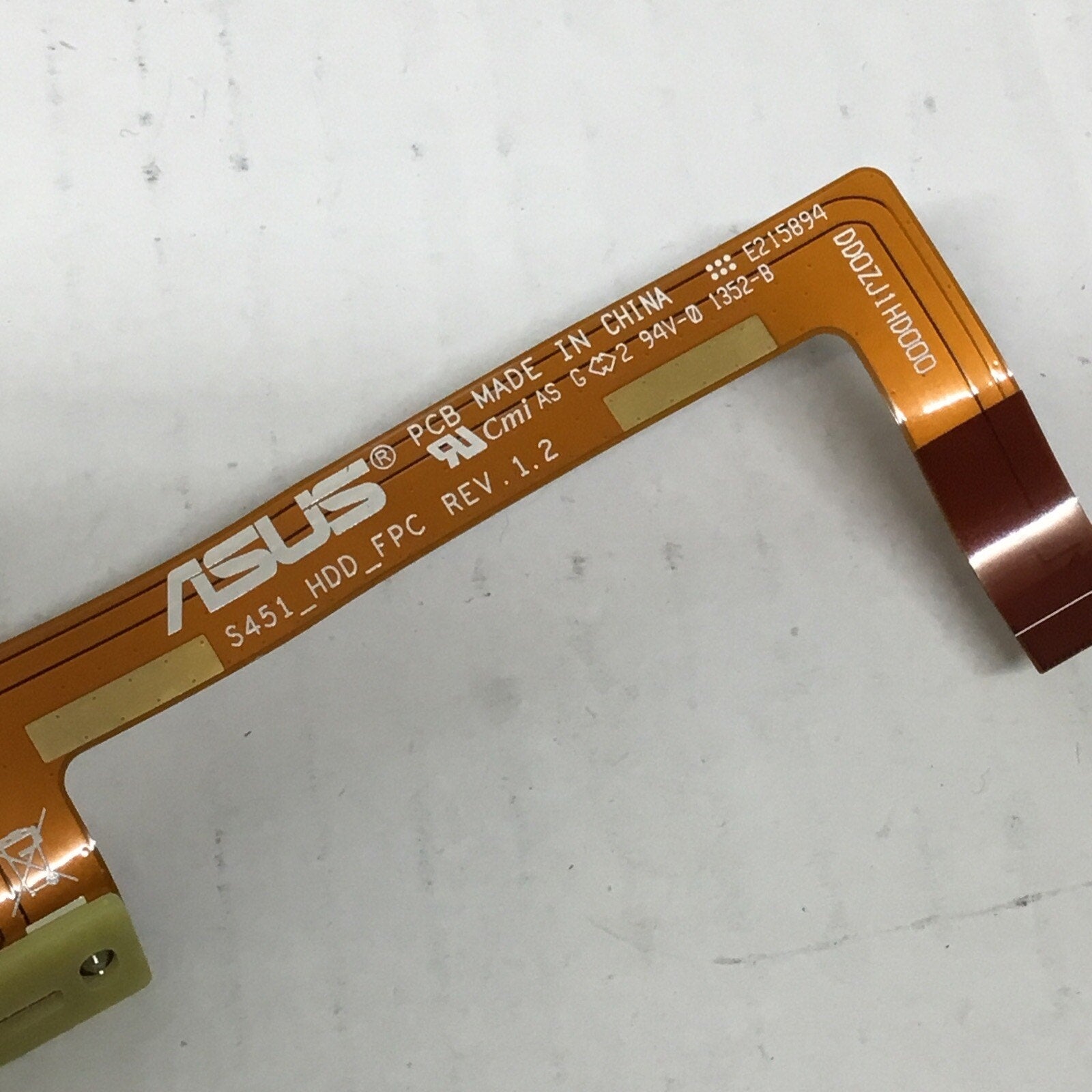 ASUS V451 S451 PORT SSD HDD S451_HDD_FPC REV. 1.2