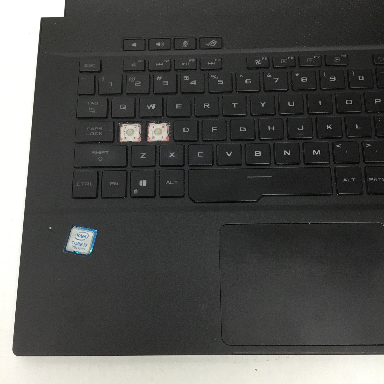 READ Asus Rog Zephyrus GU502GW 15.6" Palmrest w/Keyboard Touchpad 13N1-8FA0631