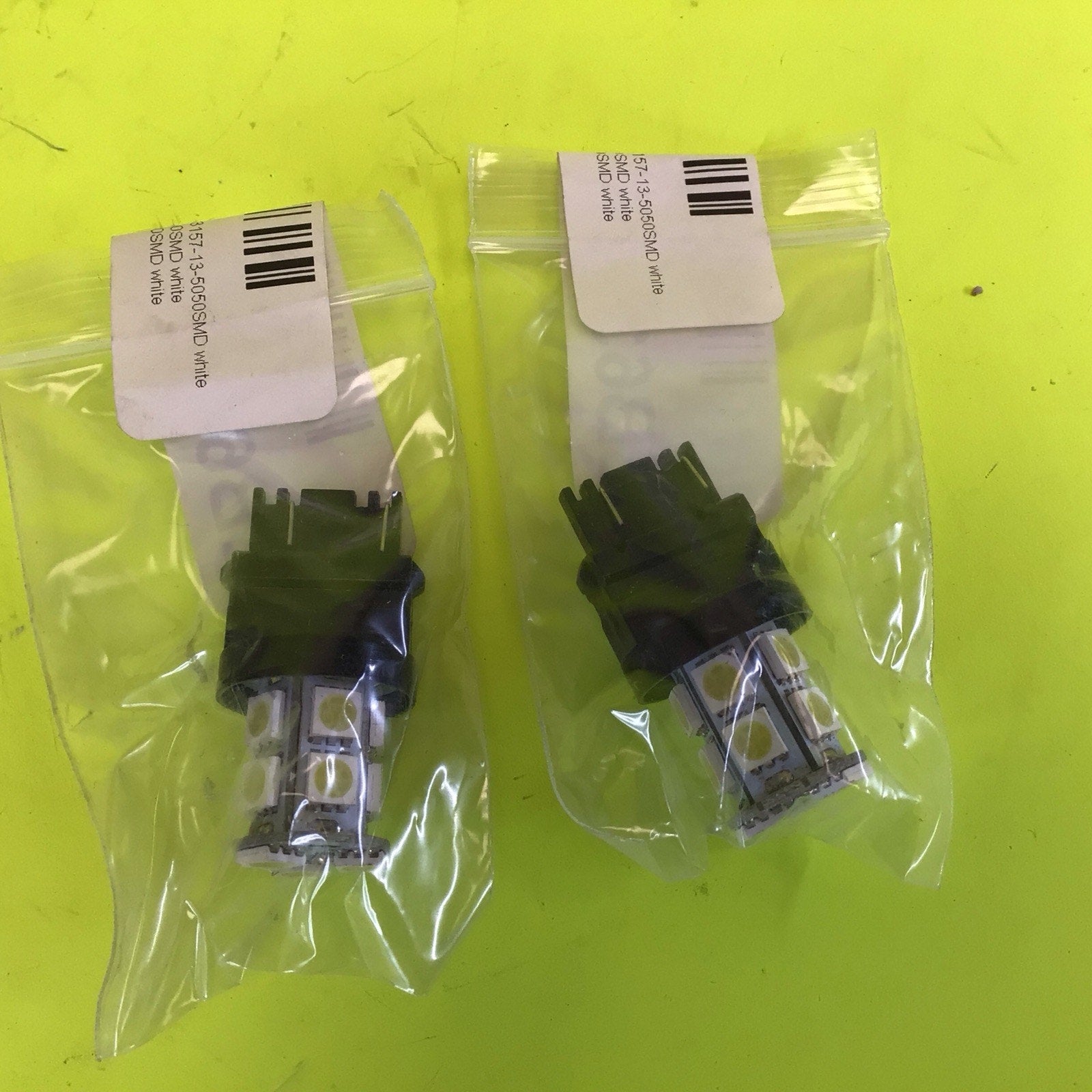 2 Pack HC-3157-13-5050 SMD White LED Signal Backup Reverse LED Bulb