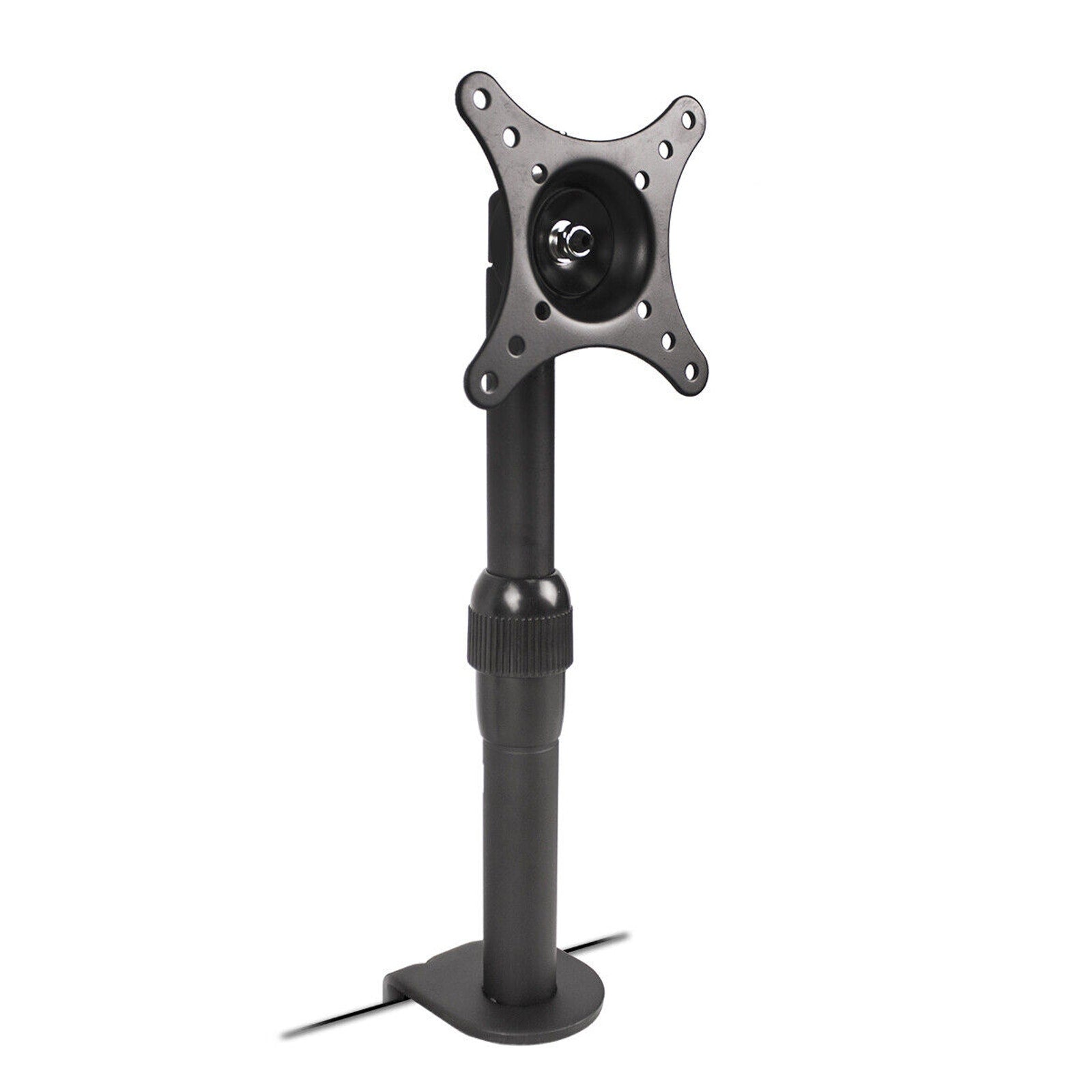 Single LCD Monitor Mount - Fits to 24" Display - C Clamp - LCD500S