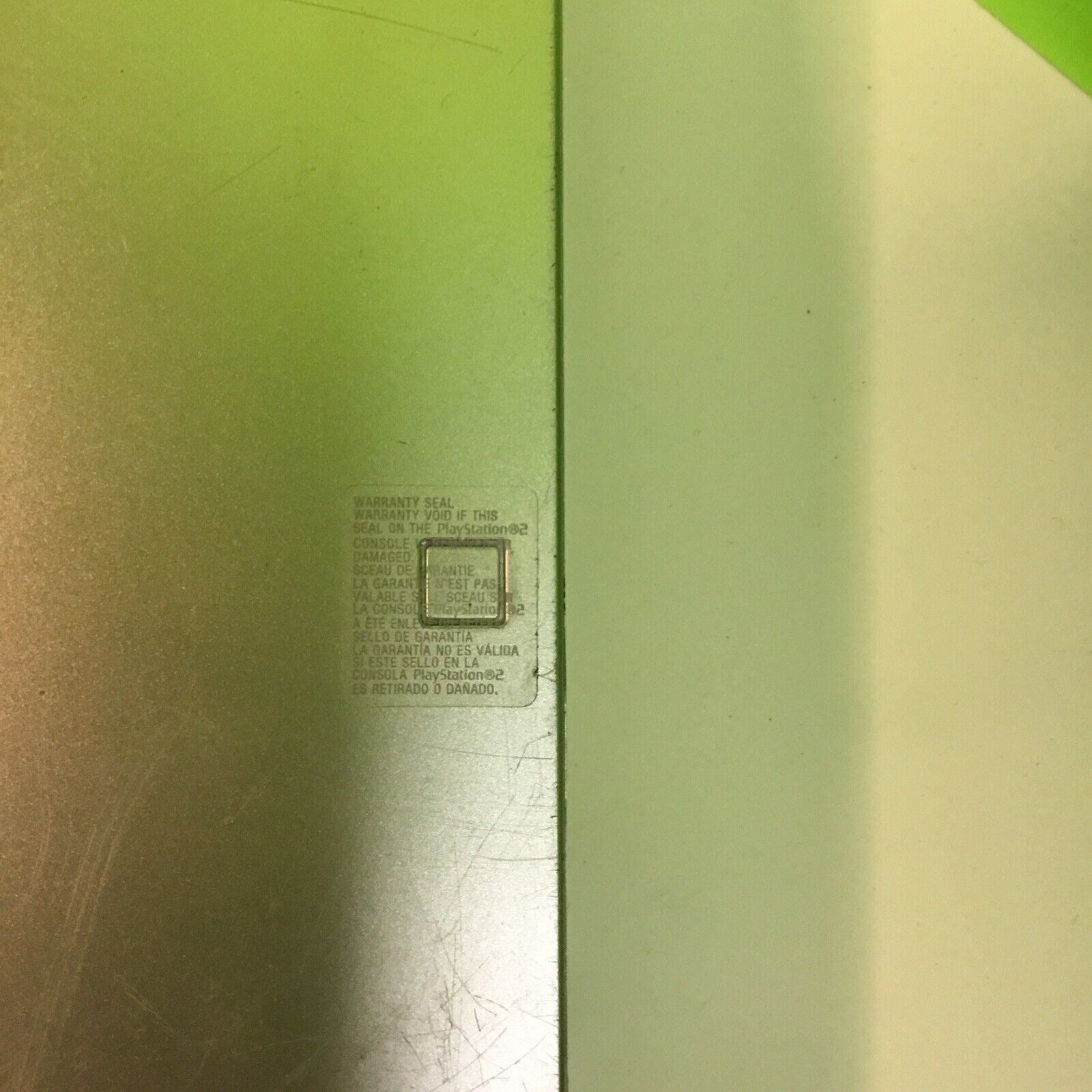 PlayStation 2 Slim Silver bundle SCPH-77001 FOR PARTS DISC DRIVE NOT SPINNING