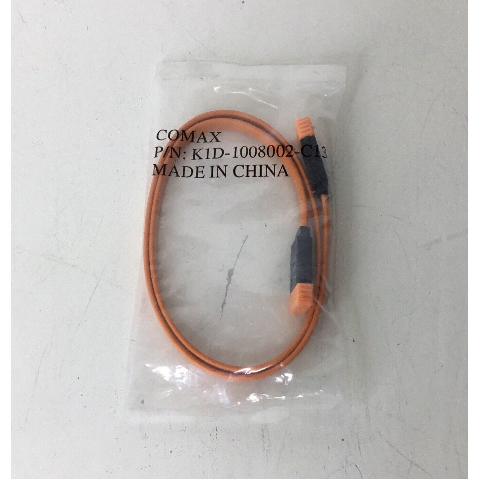 Lot Of 14 - Comax K1D-1008002-C13 Orange ATA SATA Cable 24"